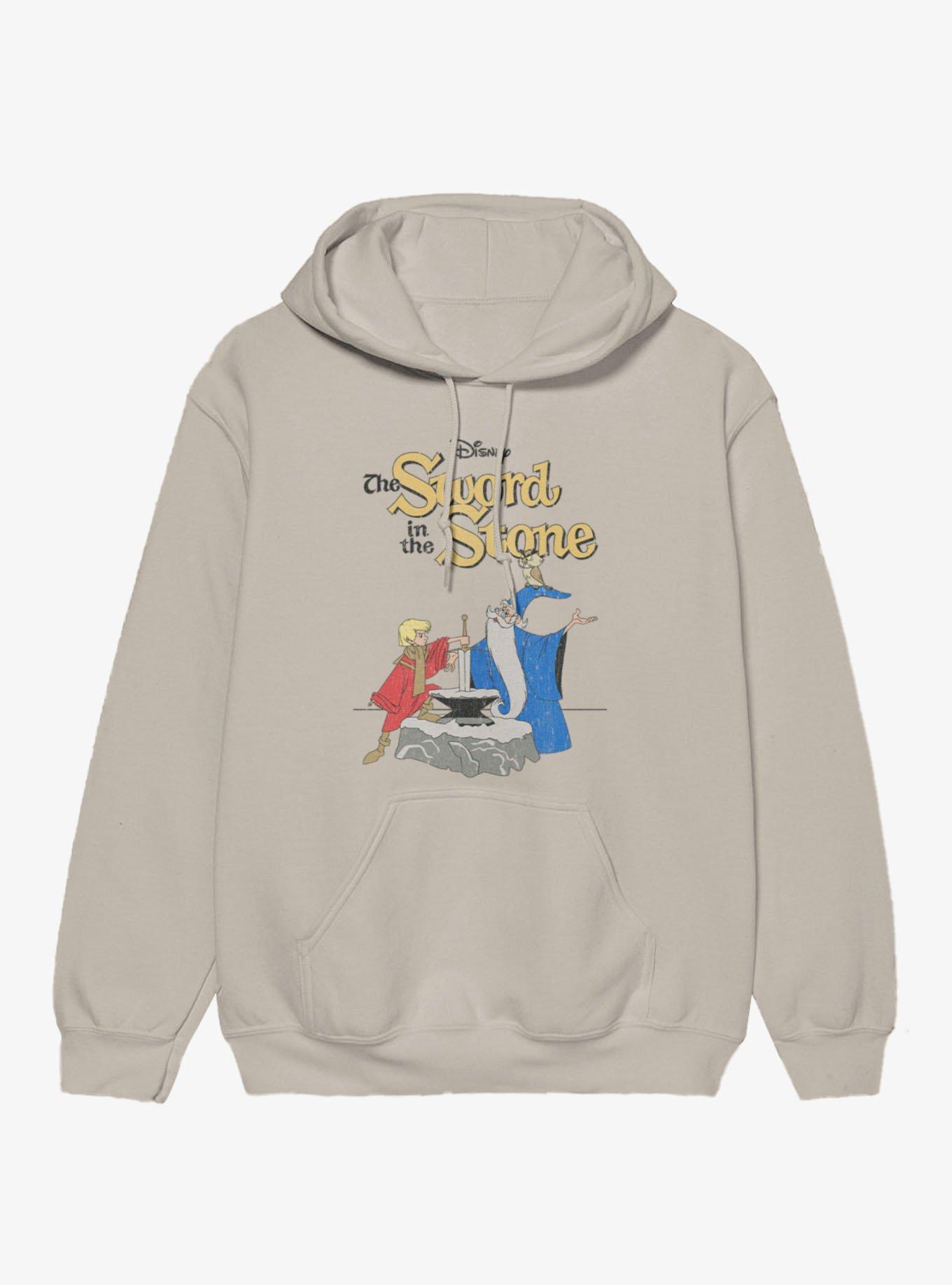 Disney Sword In The Stone Poster Art Hoodie
