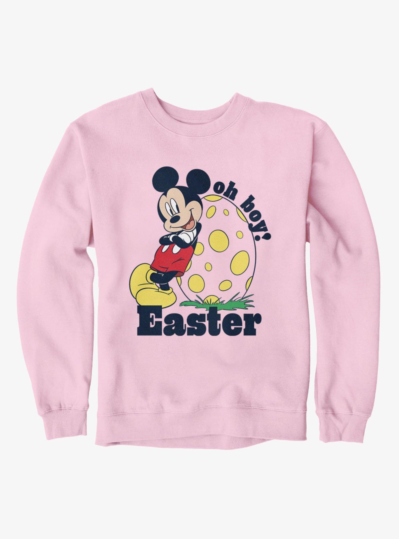 Disney Mickey Mouse Oh Boy Easter Sweatshirt, , hi-res