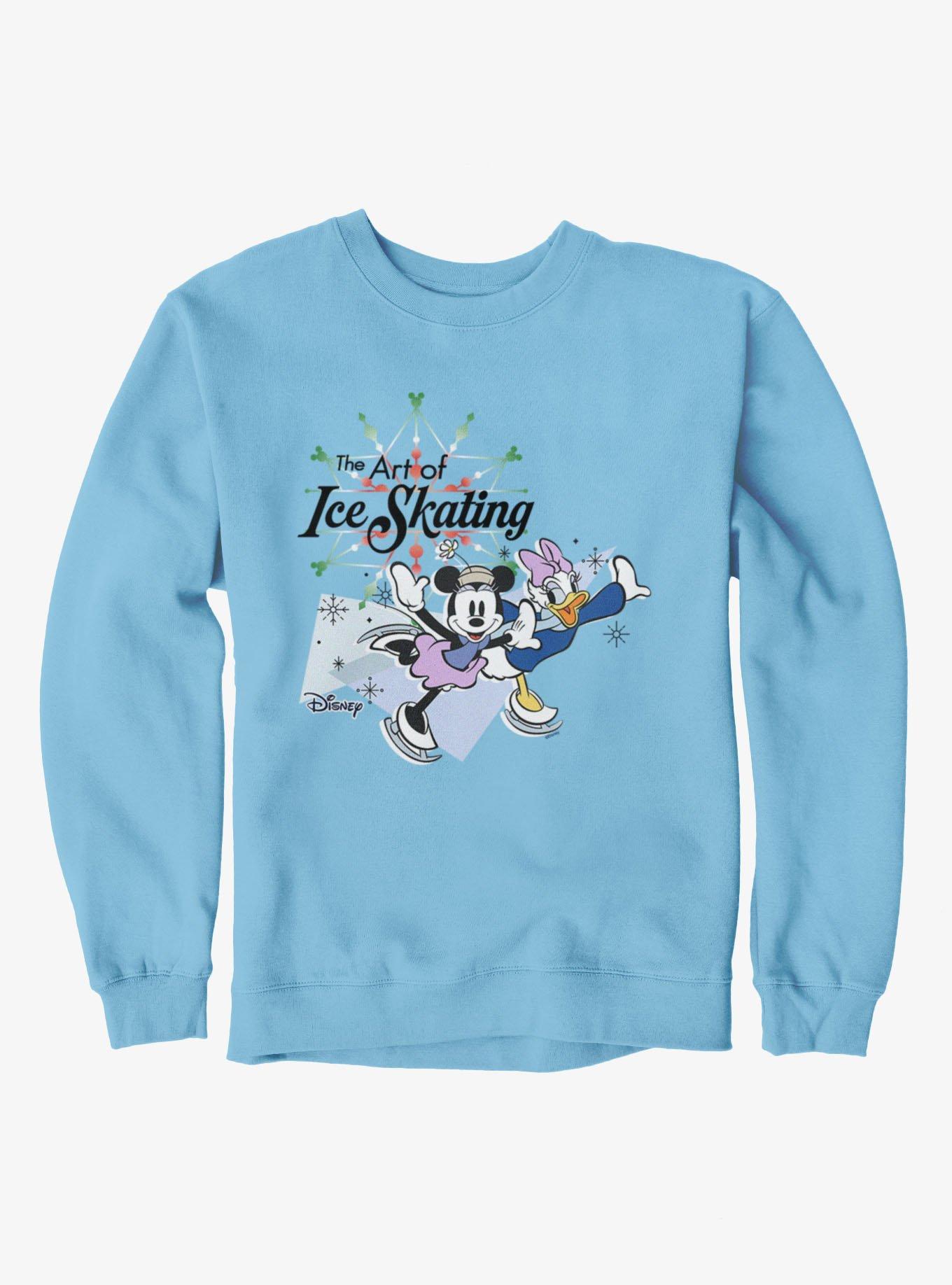 Disney Mickey And Friends Art Of Ice Skating Sweatshirt, , hi-res