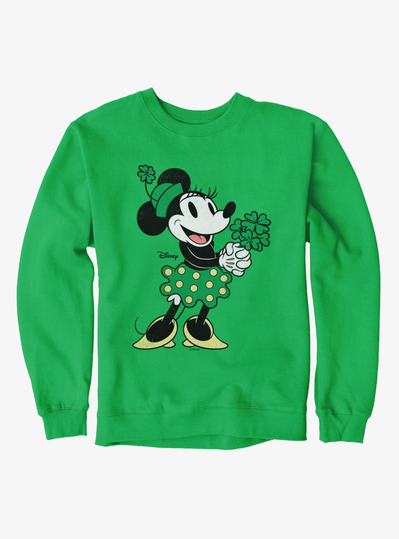 Disney Minnie Mouse St. Patrick's Lucky Dress Sweatshirt, , hi-res