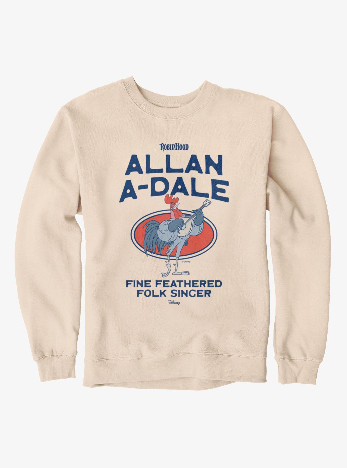 Disney Robin Hood Fine Feathered Allan A-Dale Sweatshirt, , hi-res