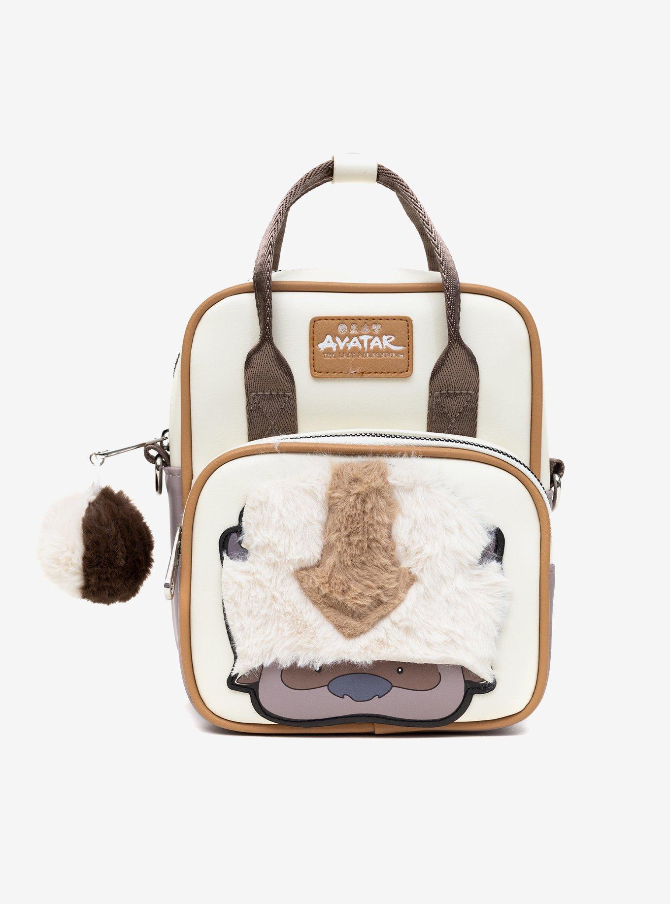 Avatar: The Last Airbender Appa Furry Face and Yip Yip Crossbody Bag, , hi-res