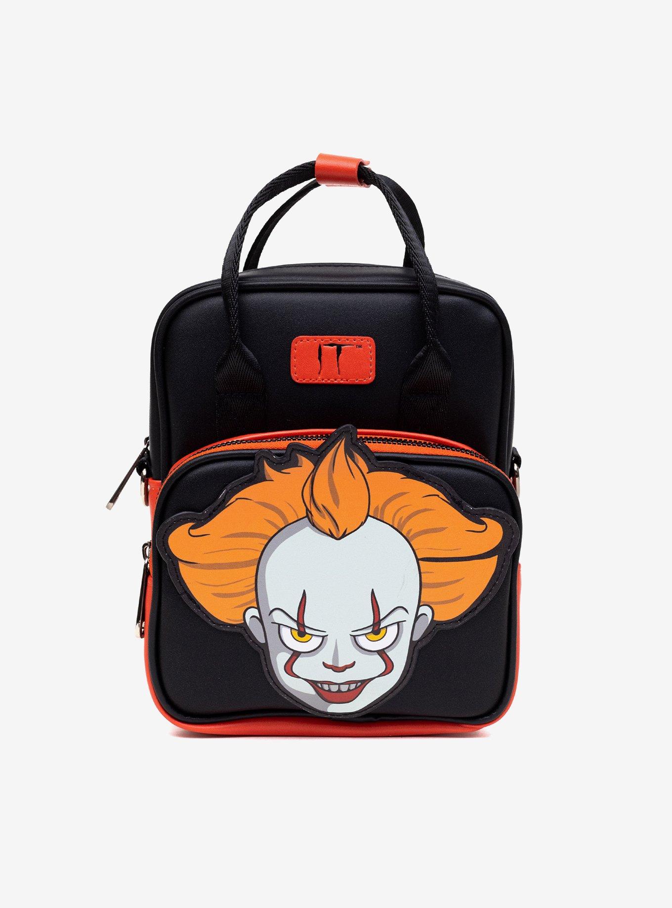 IT Pennywise Smiling Face Applique Crossbody Bag, , hi-res