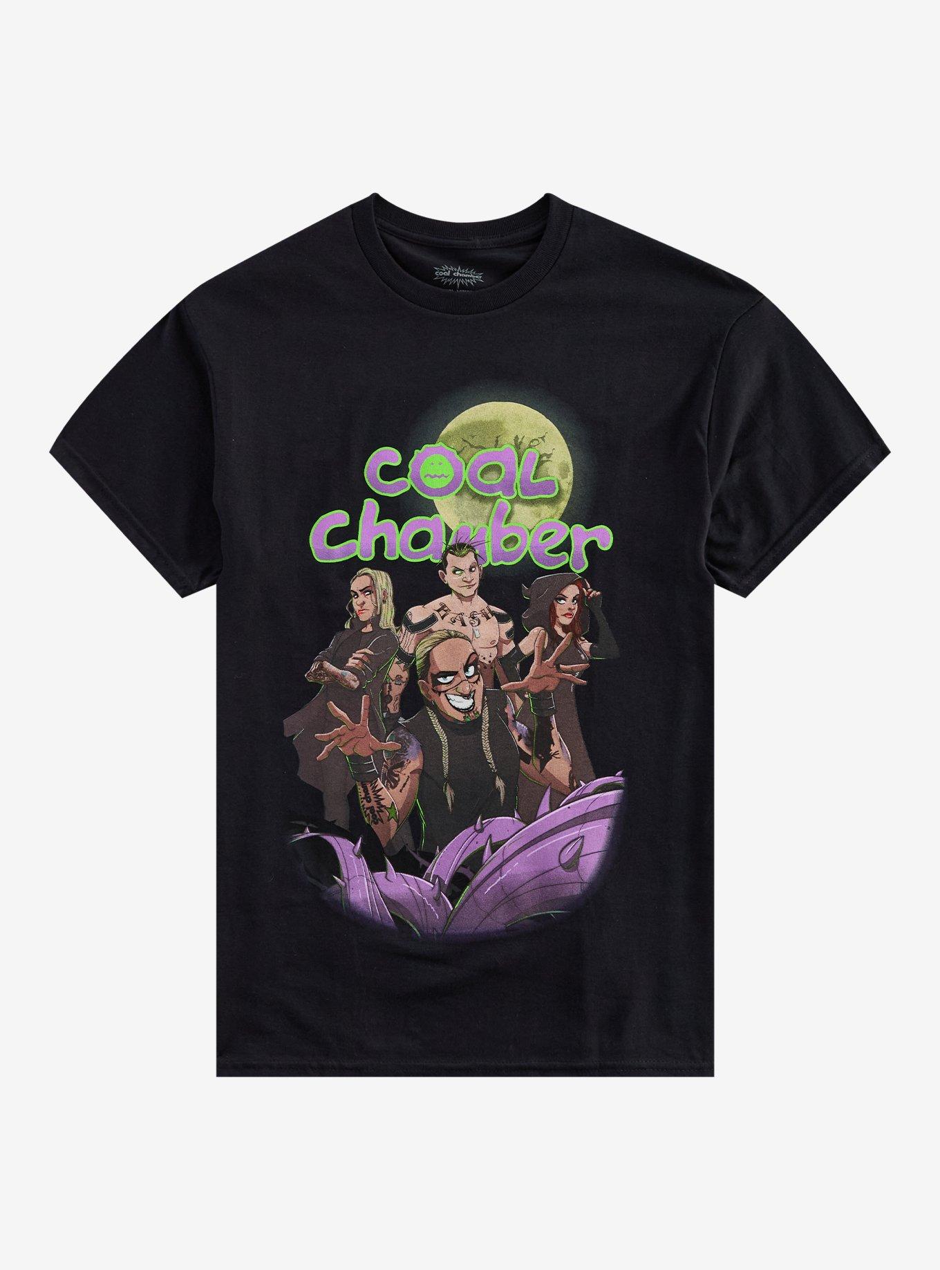 Coal Chamber Anime Group T-Shirt, , hi-res