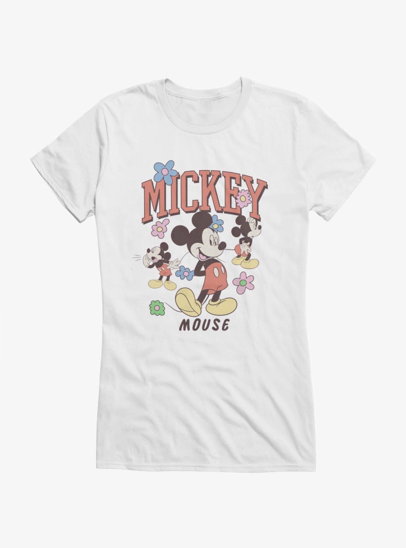 Disney Mickey Mouse Flower Rain T-Shirt, , hi-res