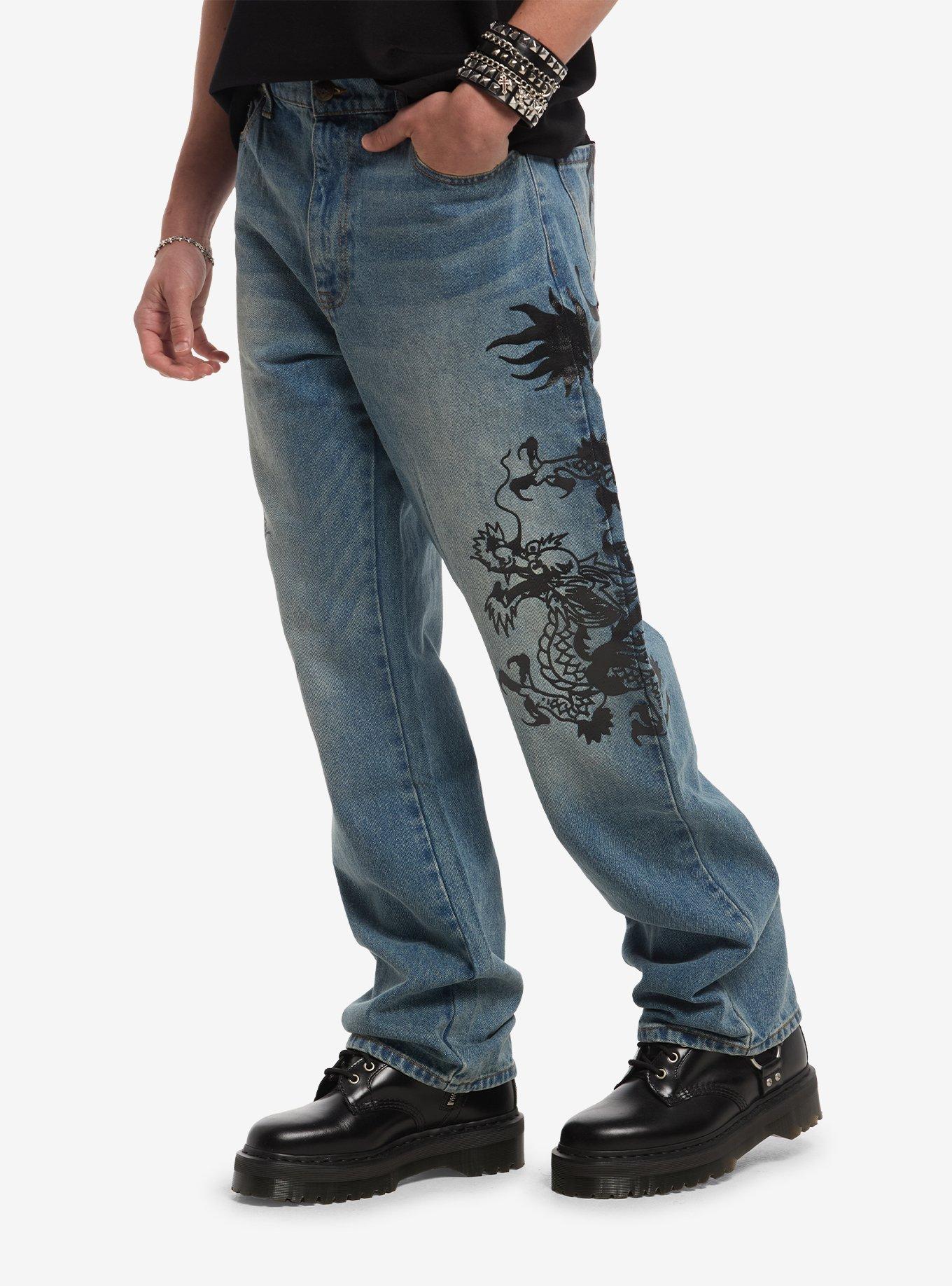 Ed Hardy Dragon Jeans, , hi-res