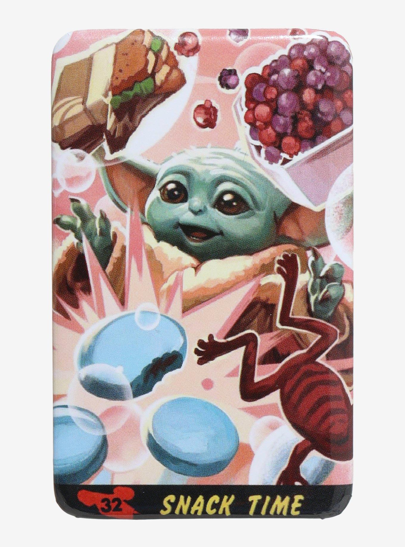 Star Wars: The Mandalorian & Grogu Snack Time 3 Inch Button, , hi-res