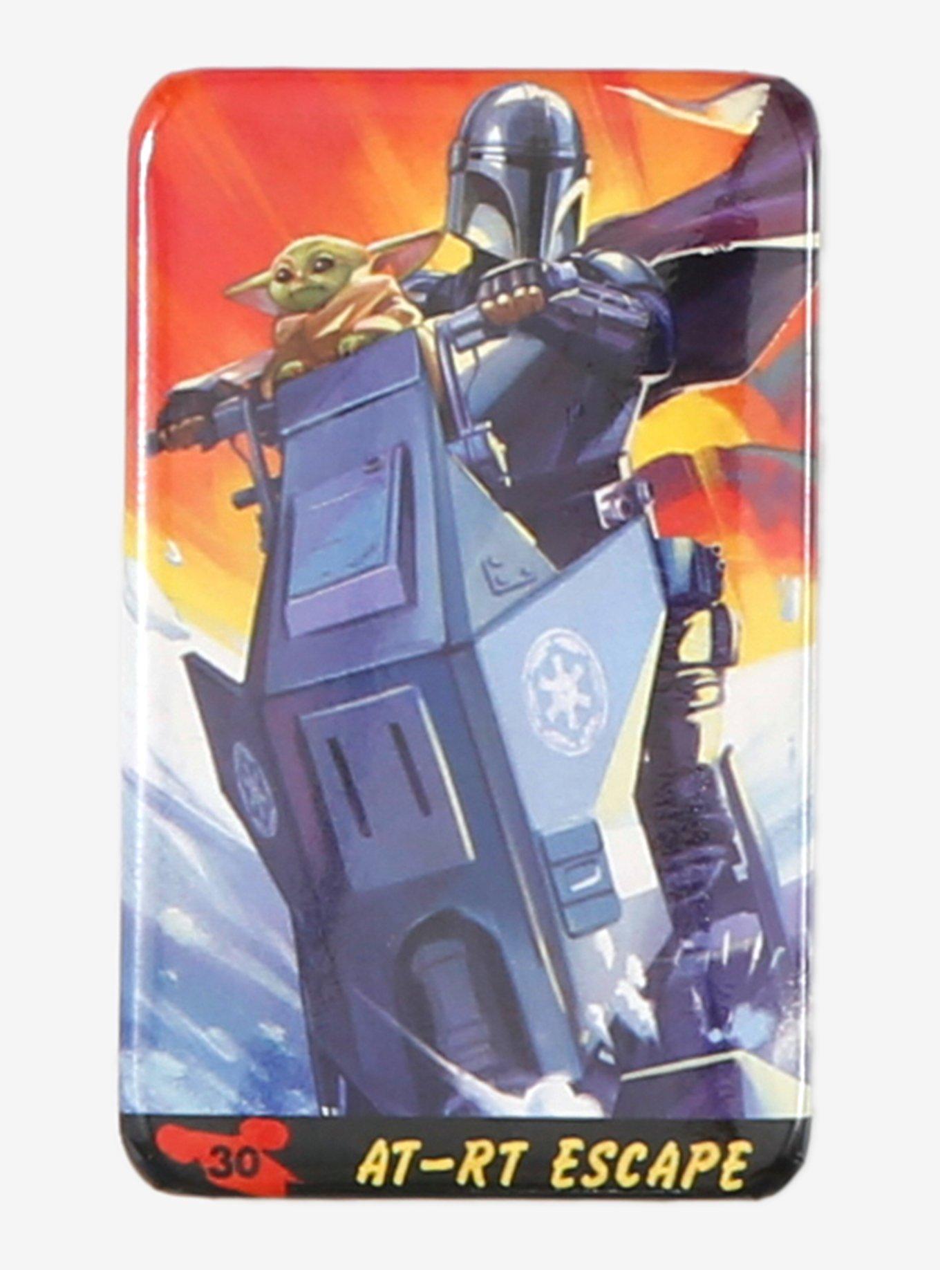 Star Wars: The Mandalorian & Grogu AT-RT Escape 3 Inch Button, , hi-res