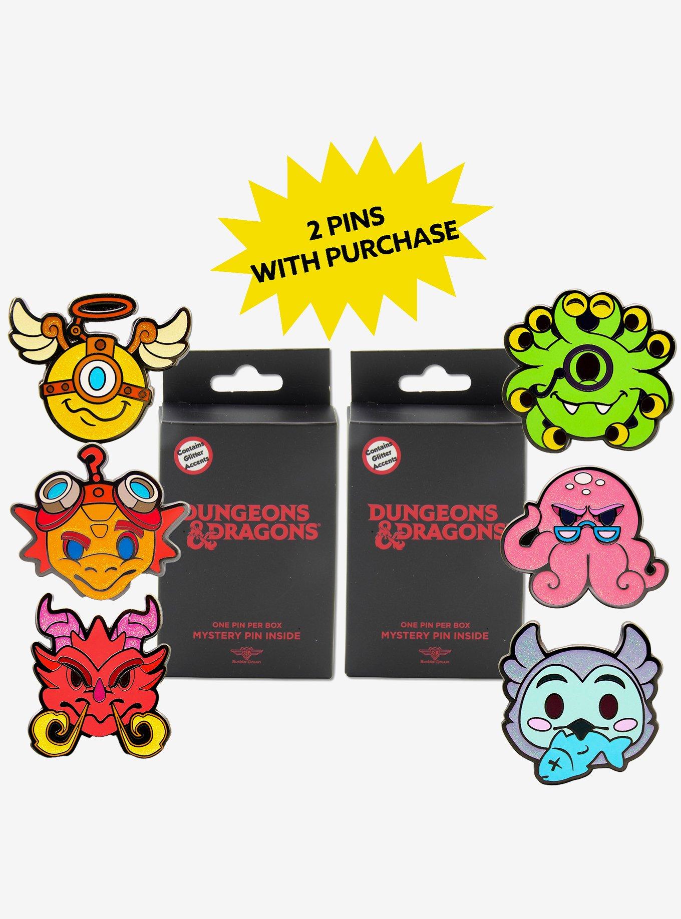 Dungeons & Dragons Mystery Enamel Pin Blind Box Series 2 Pack, , hi-res