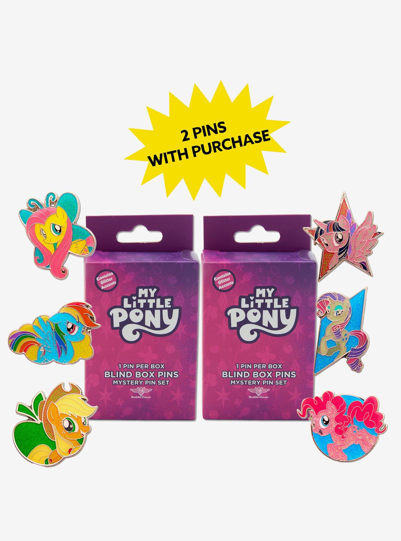 My Little Pony Mystery Enamel Pin Blind Box Series#1 2 Pack, , hi-res