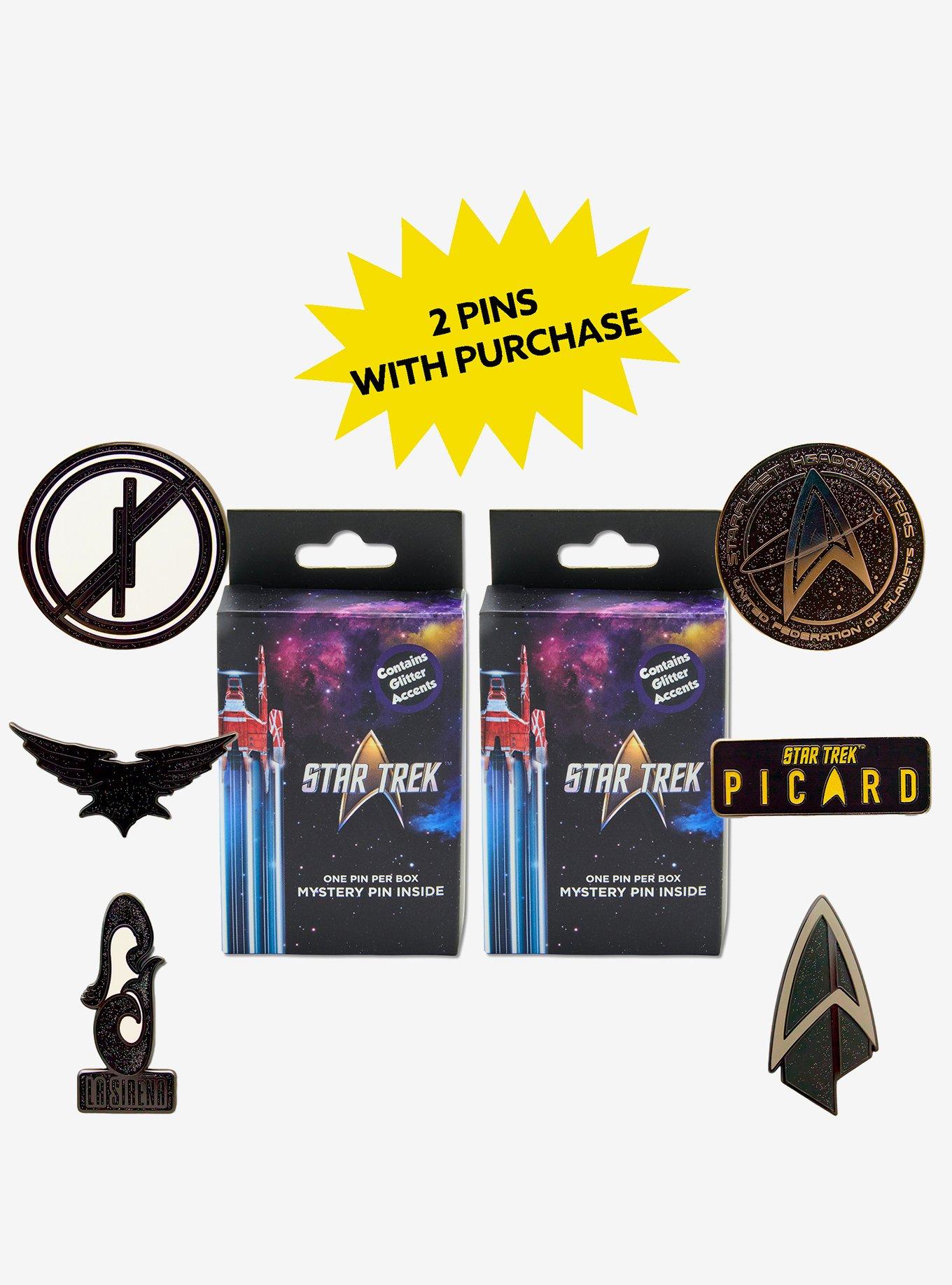 Star Trek Mystery Enamel Pin Blind Box Series 2 Pack, , hi-res
