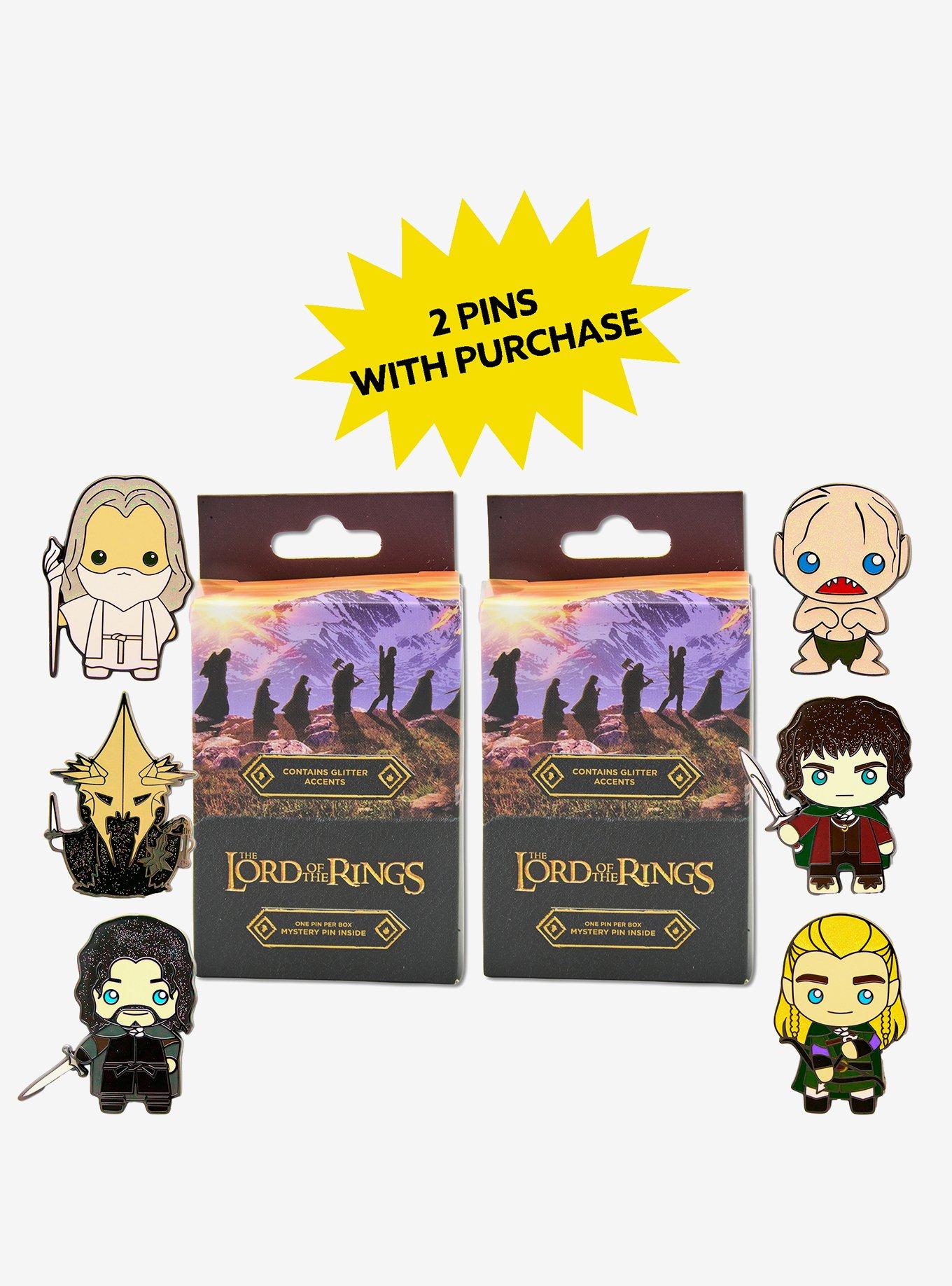 The Lord of The Rings Chibi Mystery Enamel Pin Blind Box Series 2 Pack