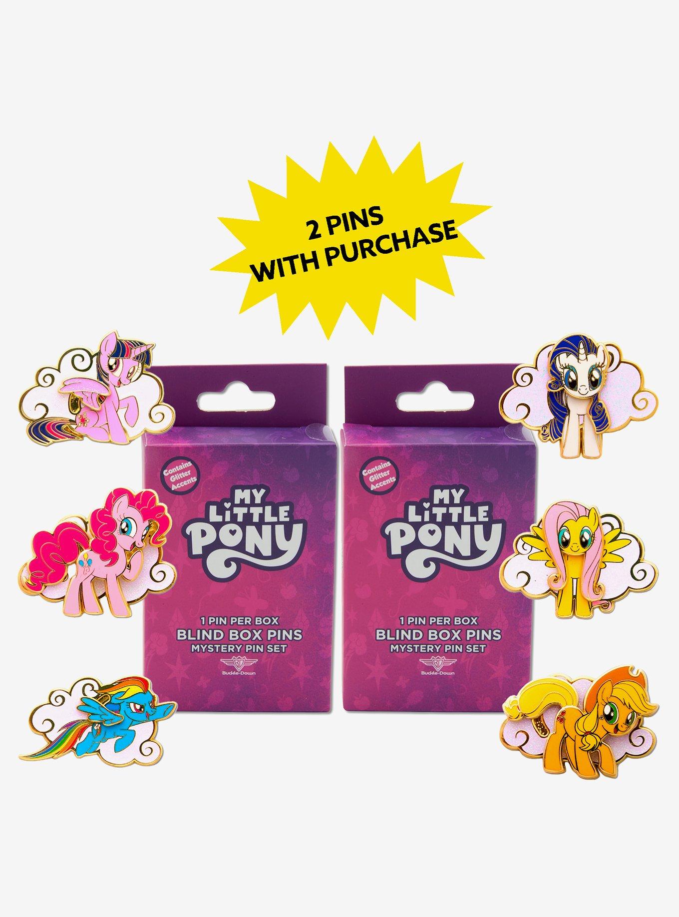My Little Pony Interactive Mystery Enamel Pin Blind Box Series 2 Pack, , hi-res