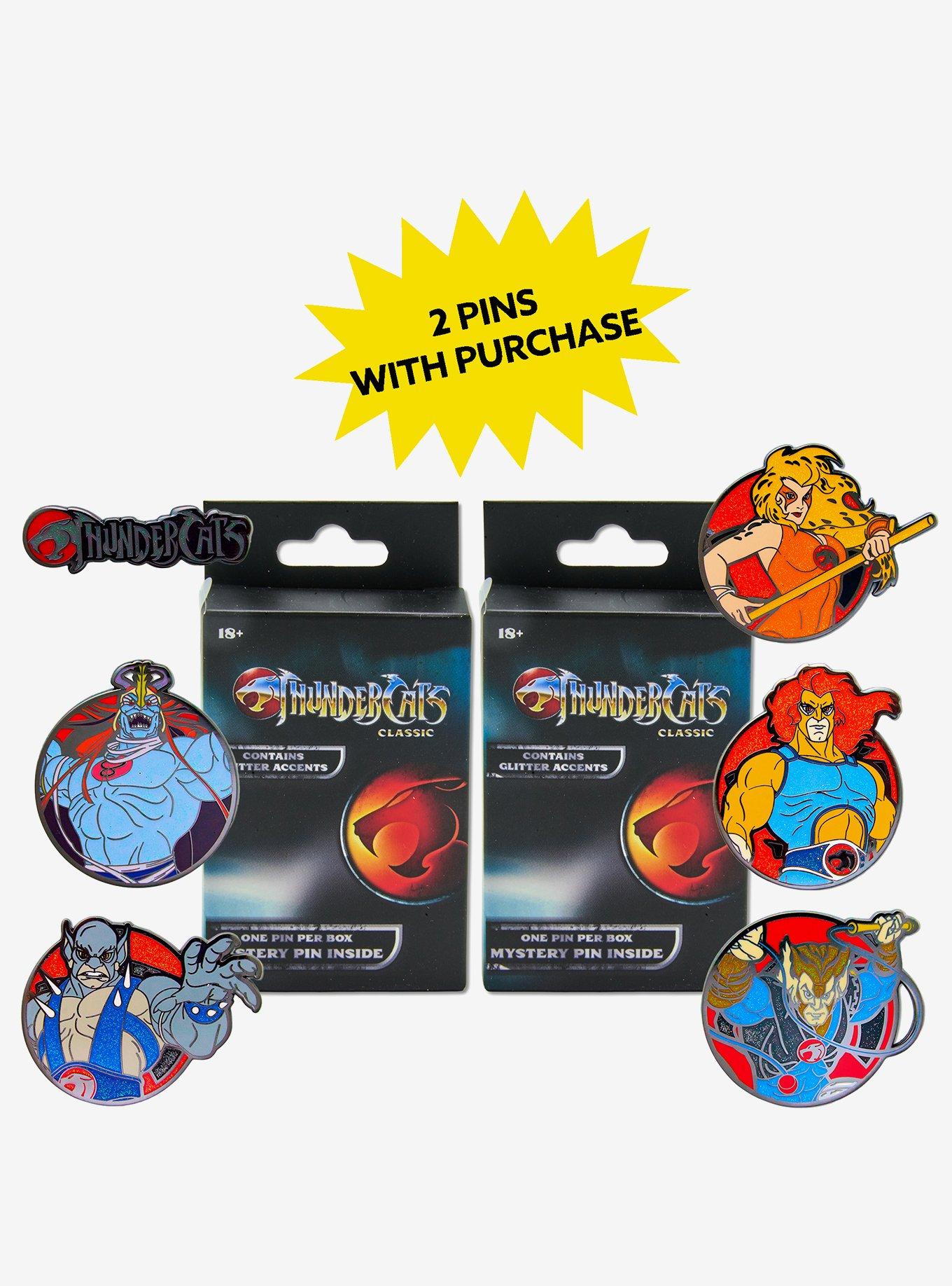 Thundercats Mystery Enamel Pin Blind Box Series 2 Pack, , hi-res