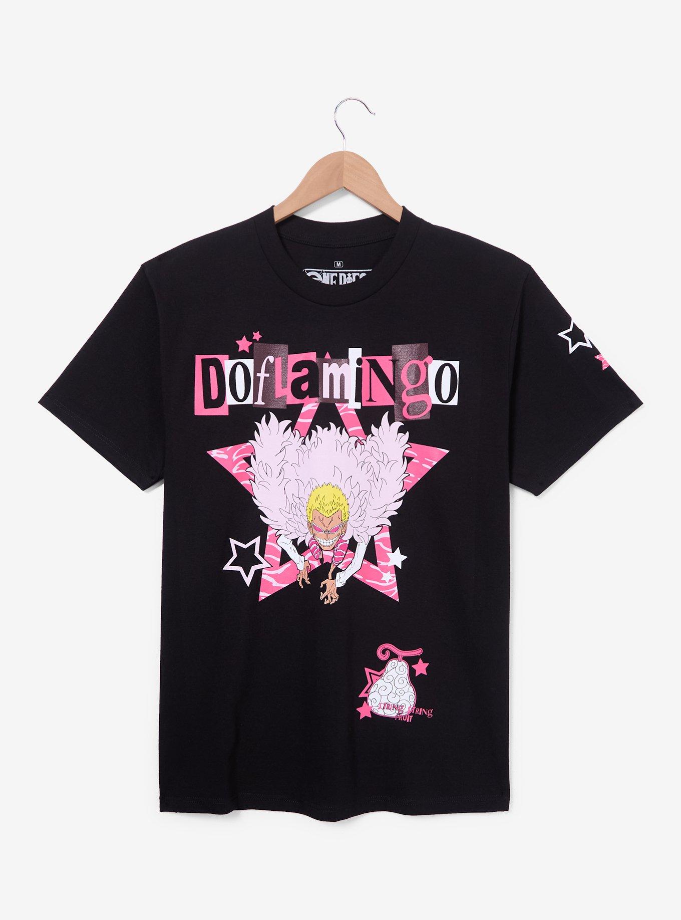 One Piece Doflamingo Star Portrait T-Shirt - BoxLunch Exclusive, , hi-res