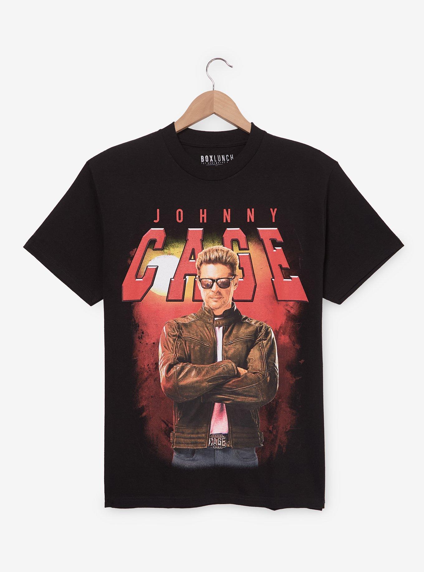 Mortal Kombat Johnny Cage Portrait T-Shirt - BoxLunch Exclusive, , hi-res