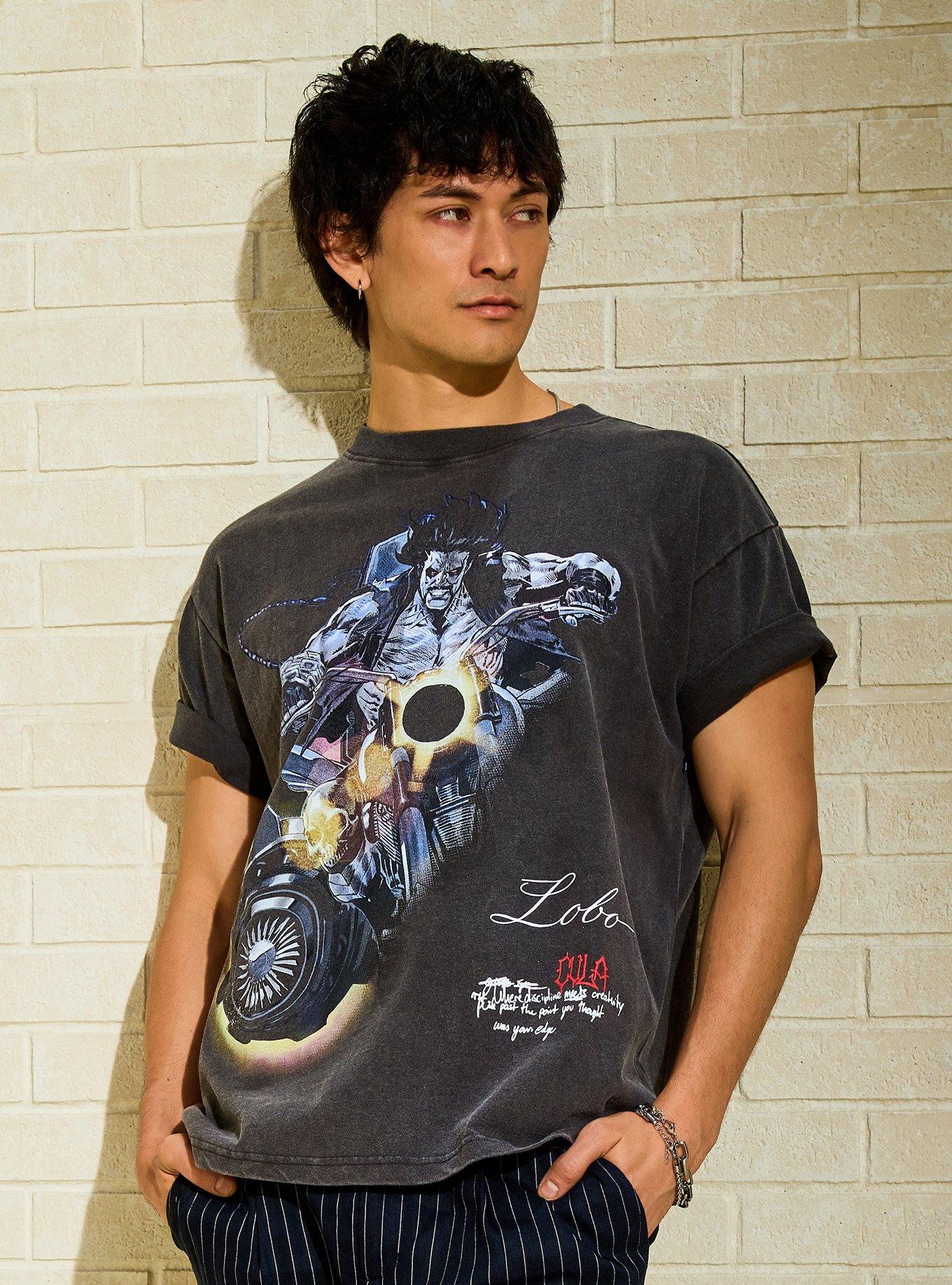 DC Comics Supergirl Lobo Motorcycle T-Shirt - BoxLunch Exclusive