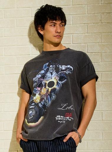 DC Comics Supergirl Lobo Motorcycle T-Shirt - BoxLunch Exclusive