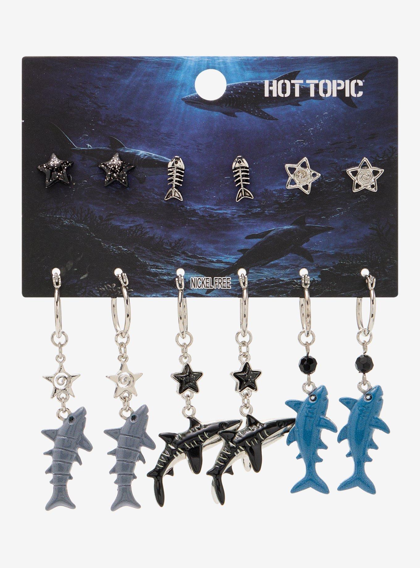 Star Shark Earring Set, , hi-res
