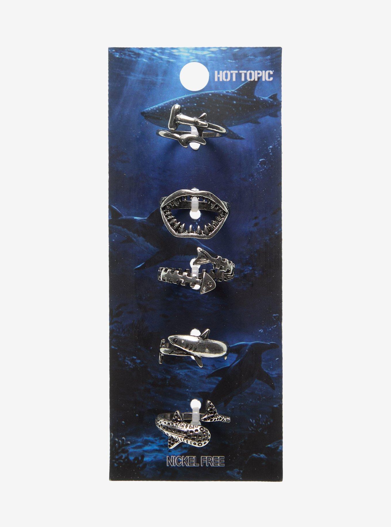Shark Teeth Ring Set, , hi-res