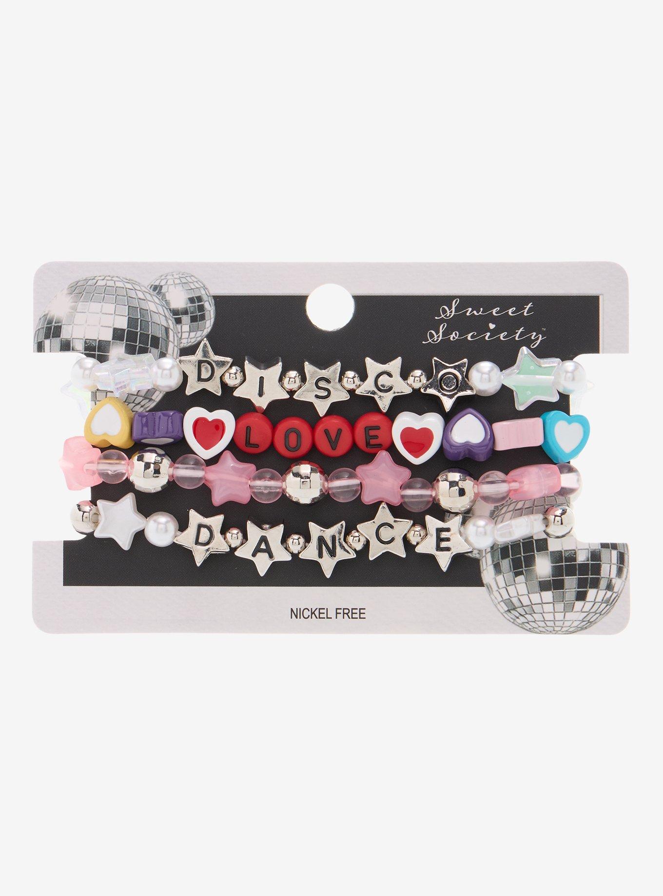 Sweet Society Disco Dance Bead Bracelet Set, , hi-res