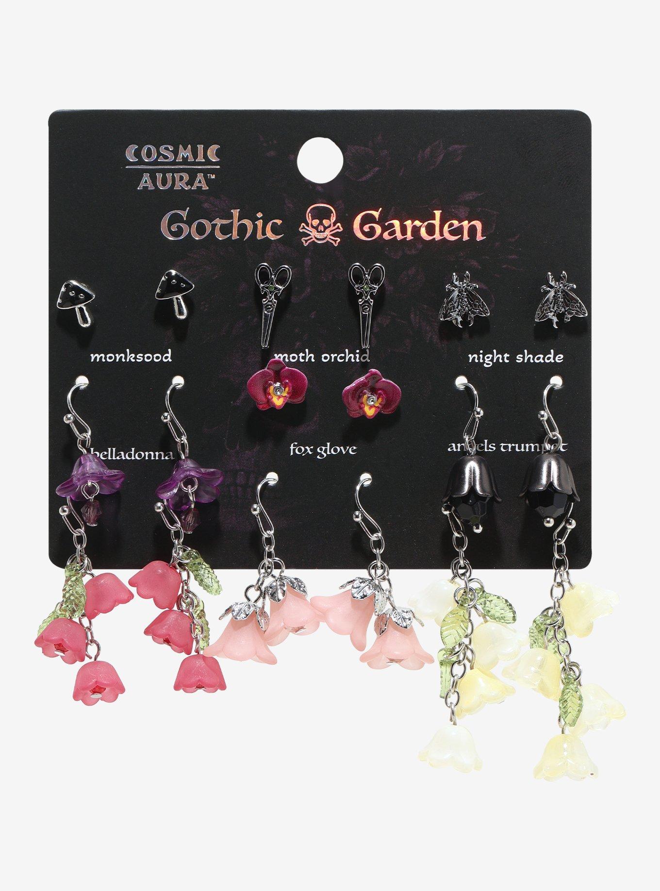 Cosmic Aura Gothic Garden Earring Set, , hi-res