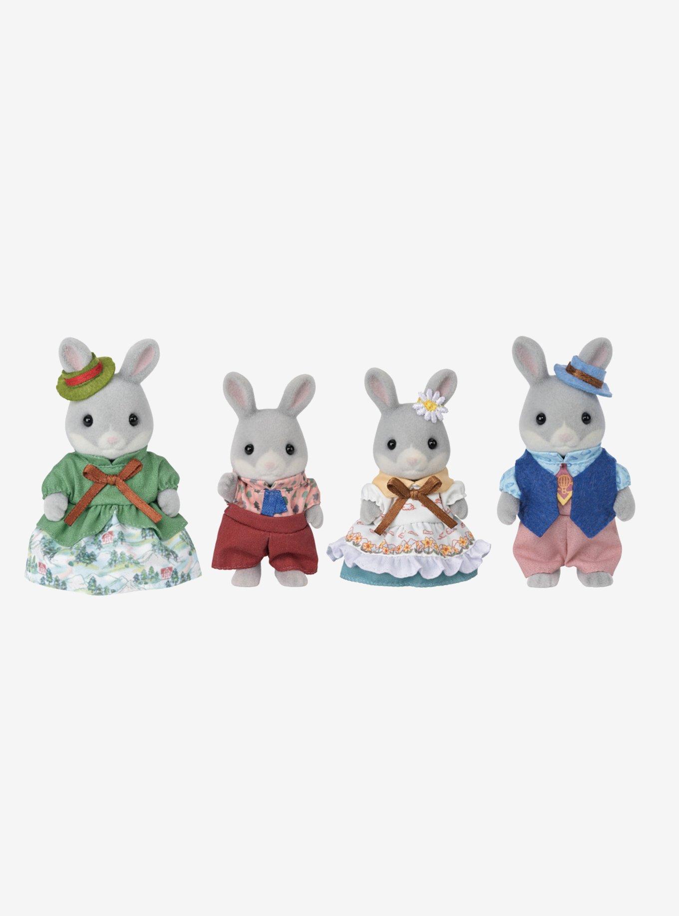 Calico Critters Cottontail Rabbit Family Figure Set, , hi-res