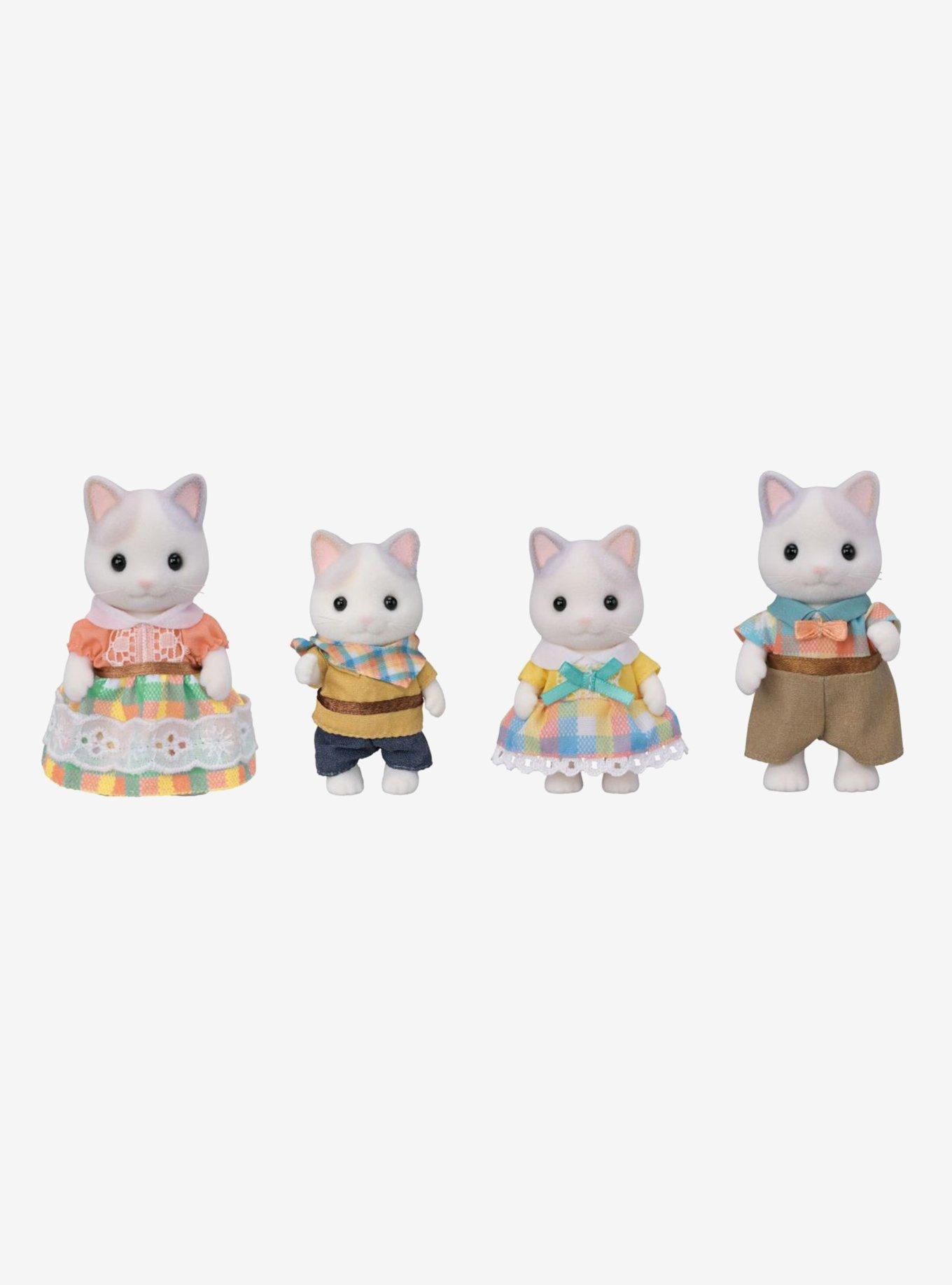 Calico Critters Latte Cat Family Figure Set, , hi-res