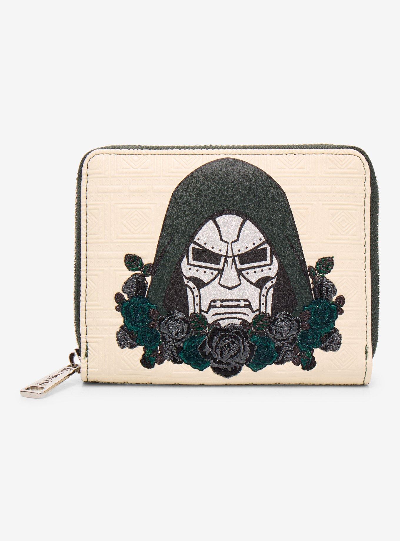 Loungefly Marvel Dr. Doom Floral Wallet - BoxLunch Exclusive