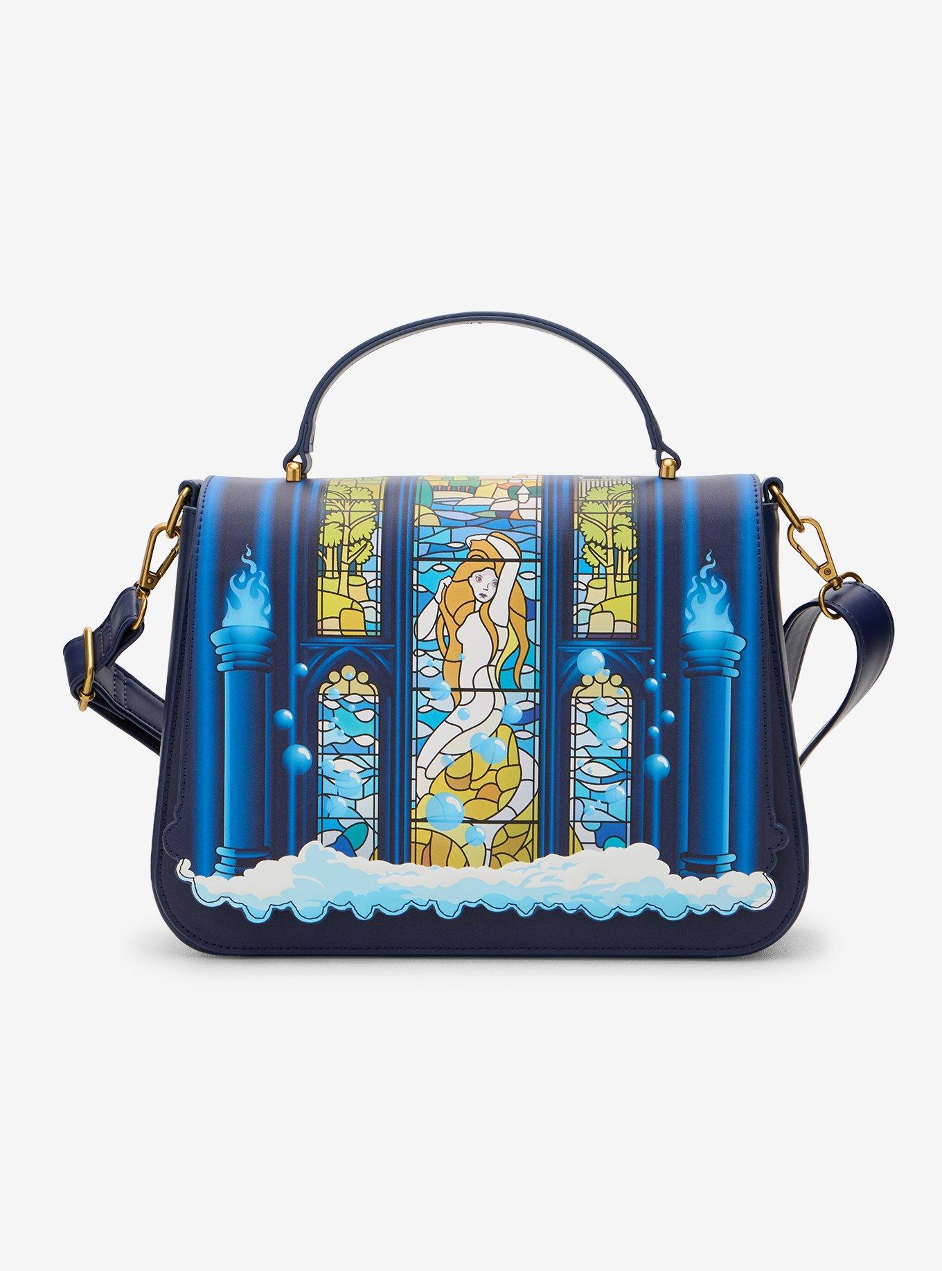 Loungefly Harry Potter Mermaid Stained Glass Window Crossbody Bag - BoxLunch Exclusive