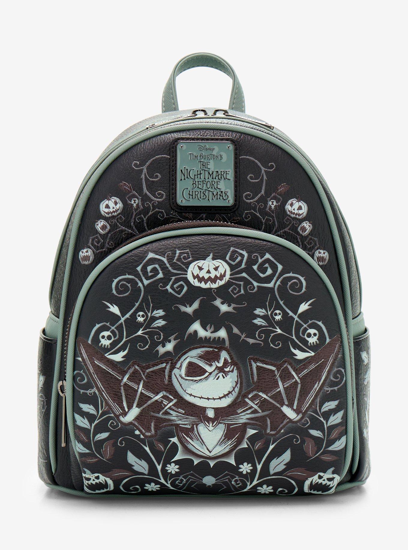 Loungefly Disney The Nightmare Before Christmas Jack Skellington Pumpkin King Mini Backpack - BoxLunch Exclusive, , hi-res