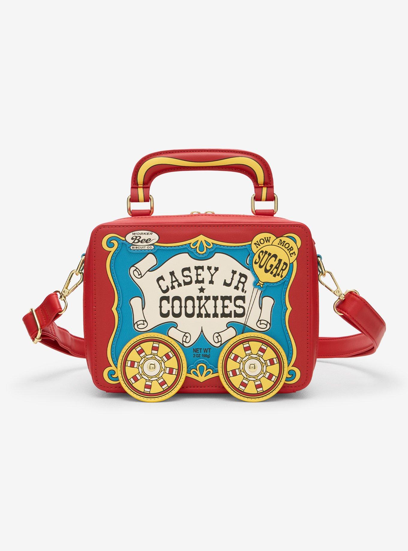 Loungefly Disney Pixar A Bug's Life Casey Jr. Cookies Figural Crossbody Bag - BoxLunch Exclusive