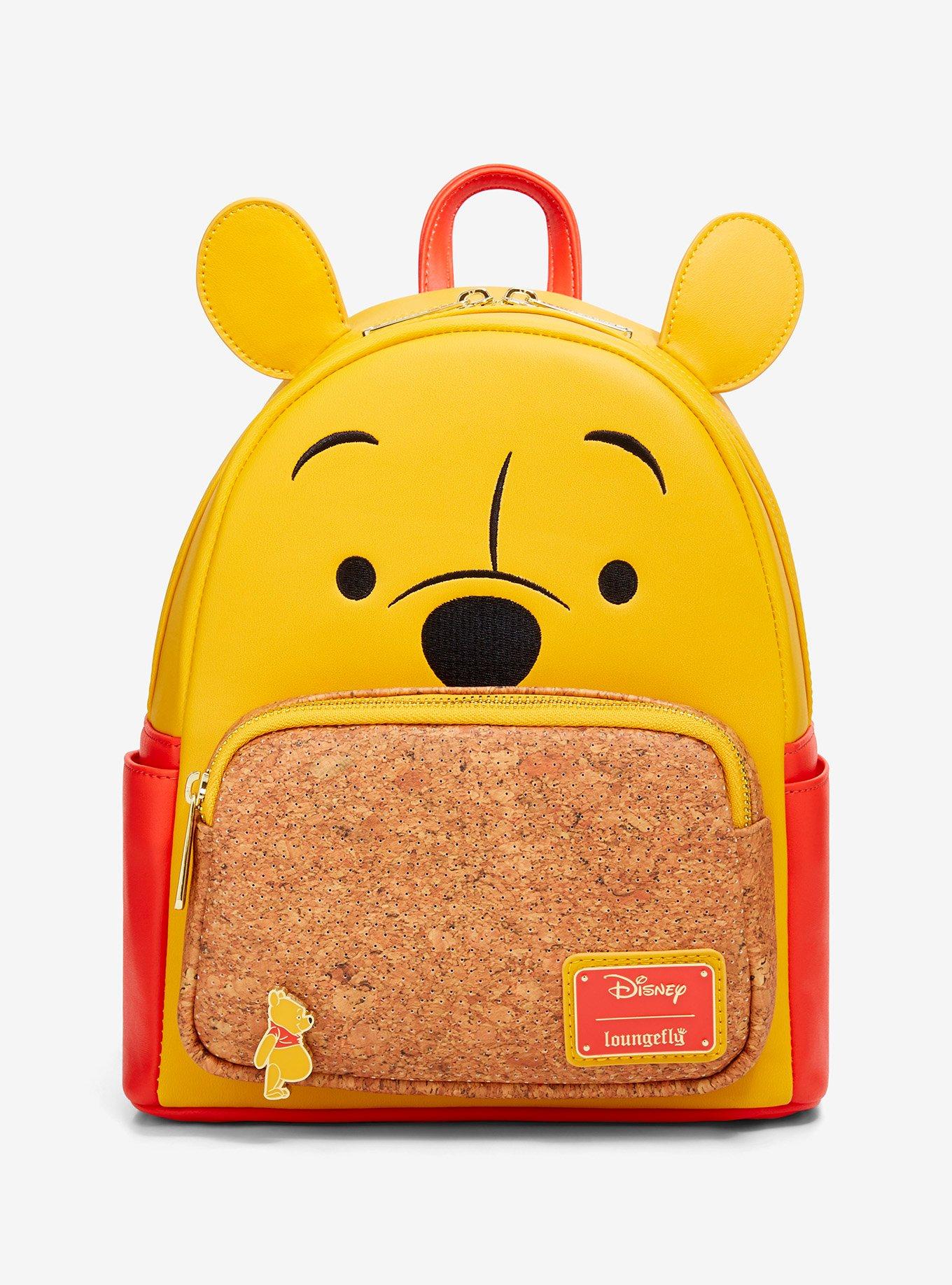 Loungefly Disney Winnie the Pooh Pin Display Pooh Bear Mini Backpack With Pin - BoxLunch Exclusive