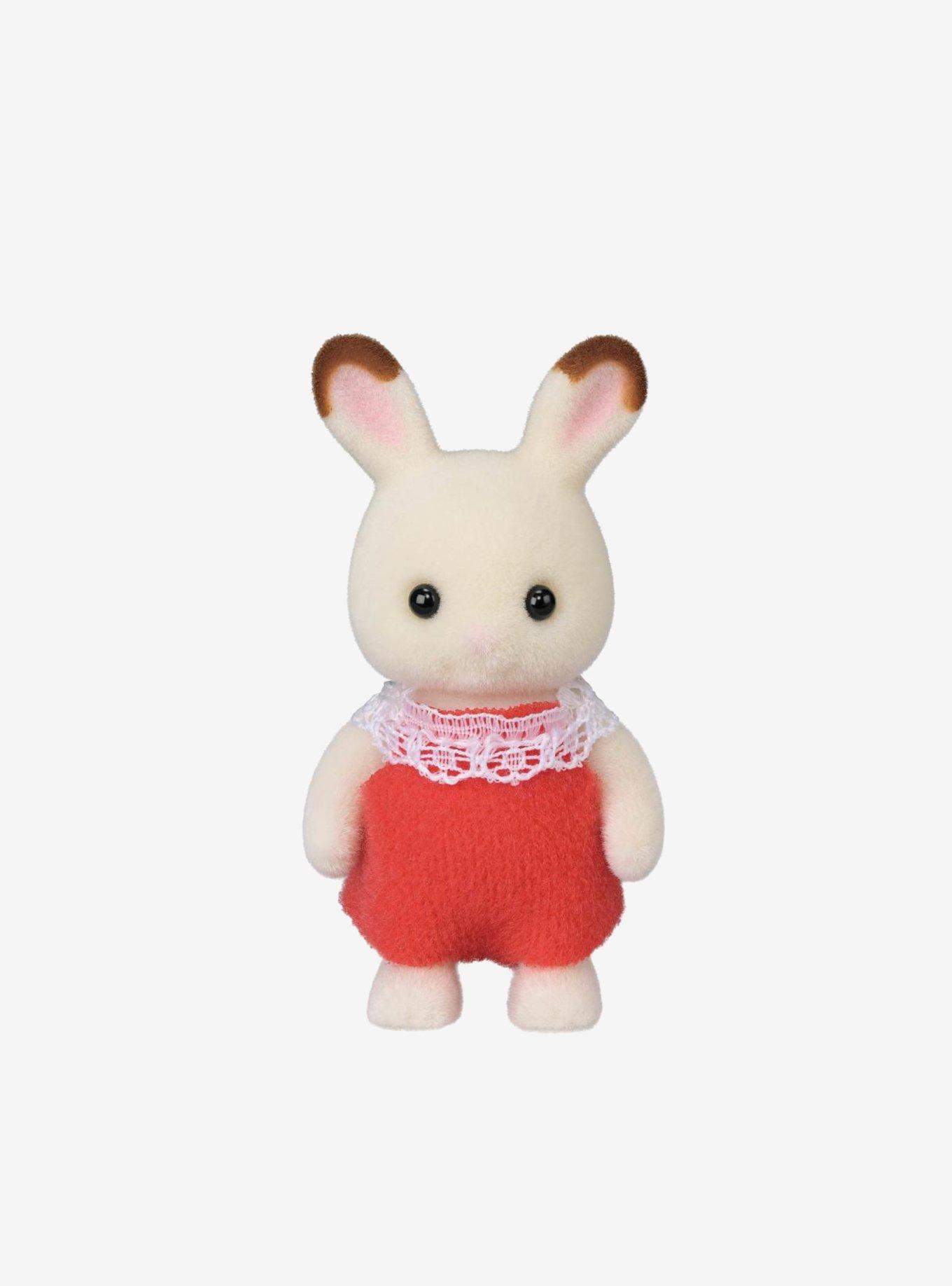 Calico Critters Chocolate Rabbit Baby Figure, , hi-res