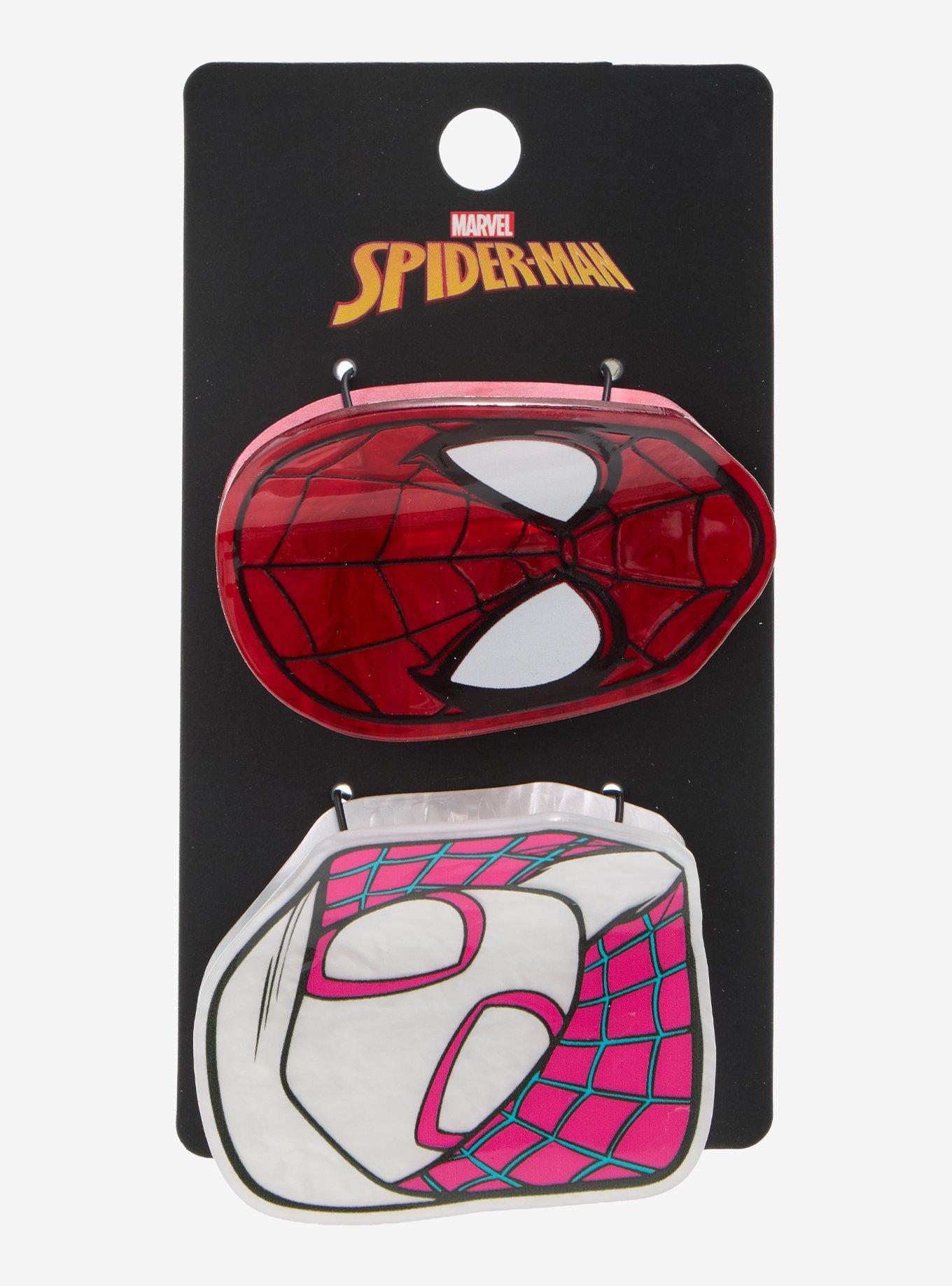 Marvel Spider-Man Spider-Gwen & Spider-Man Claw Hair Clip Set, , hi-res