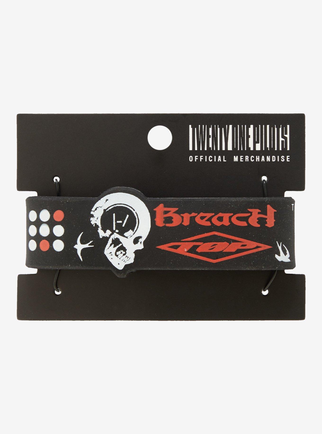 Twenty One Pilots Breach Rubber Bracelet, , hi-res