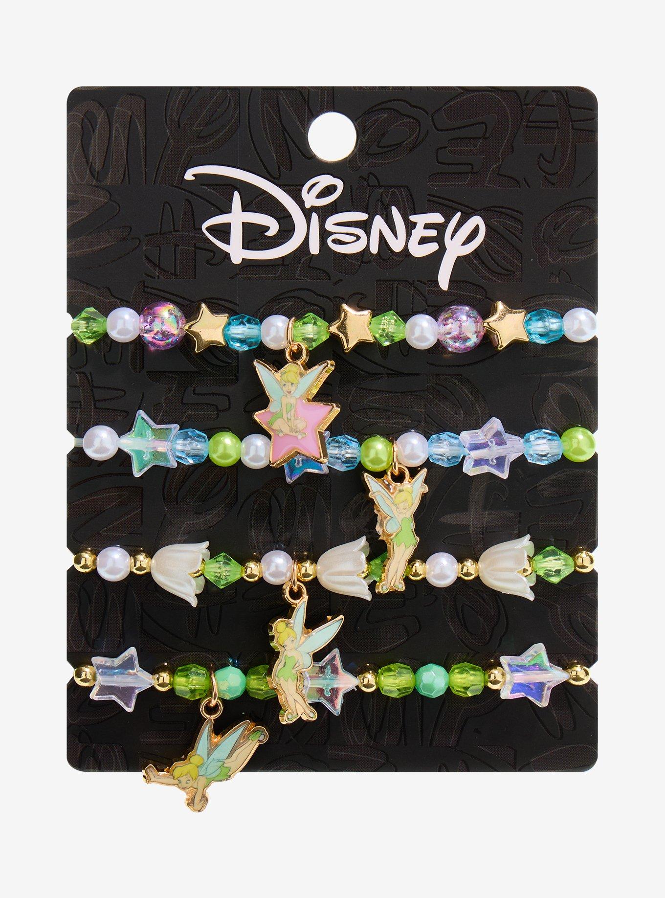 Disney Peter Pan Tinker Bell Bead Bracelet Set, , hi-res