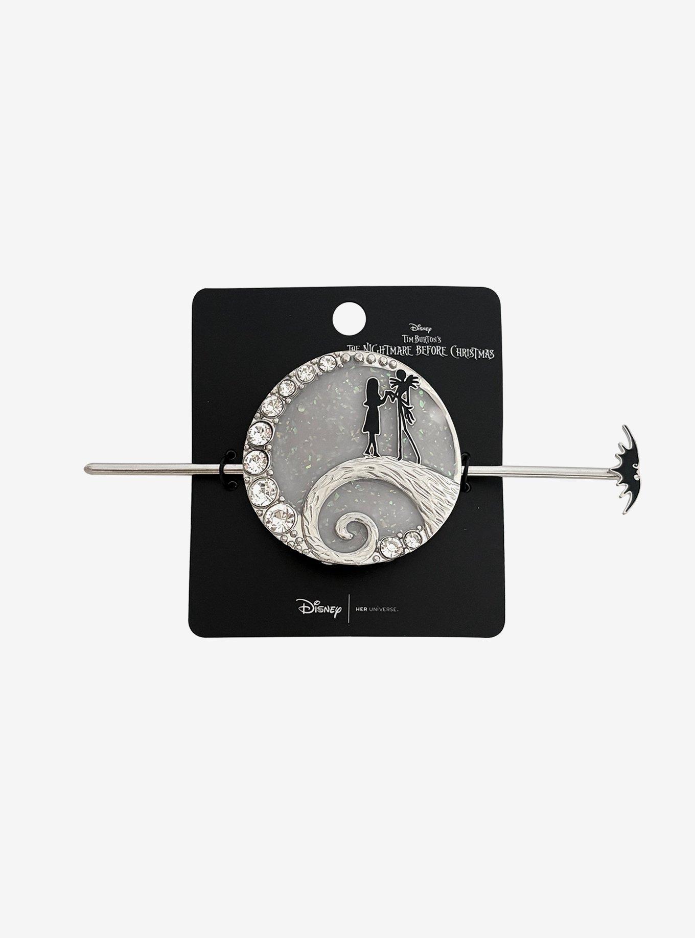 The Nightmare Before Christmas Spiral Hill Hair Pin, , hi-res