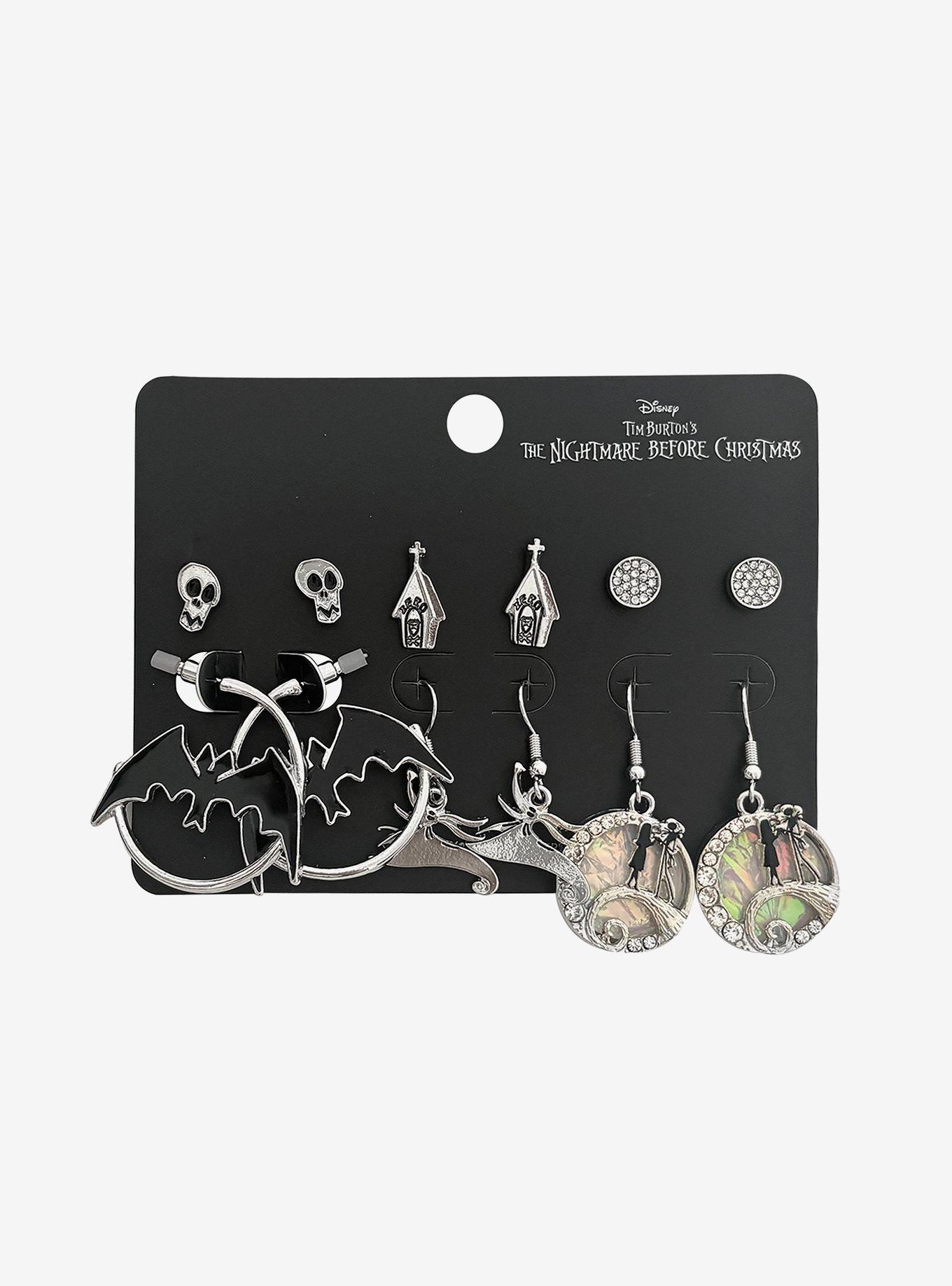 The Nightmare Before Christmas Icons Earring Set, , hi-res