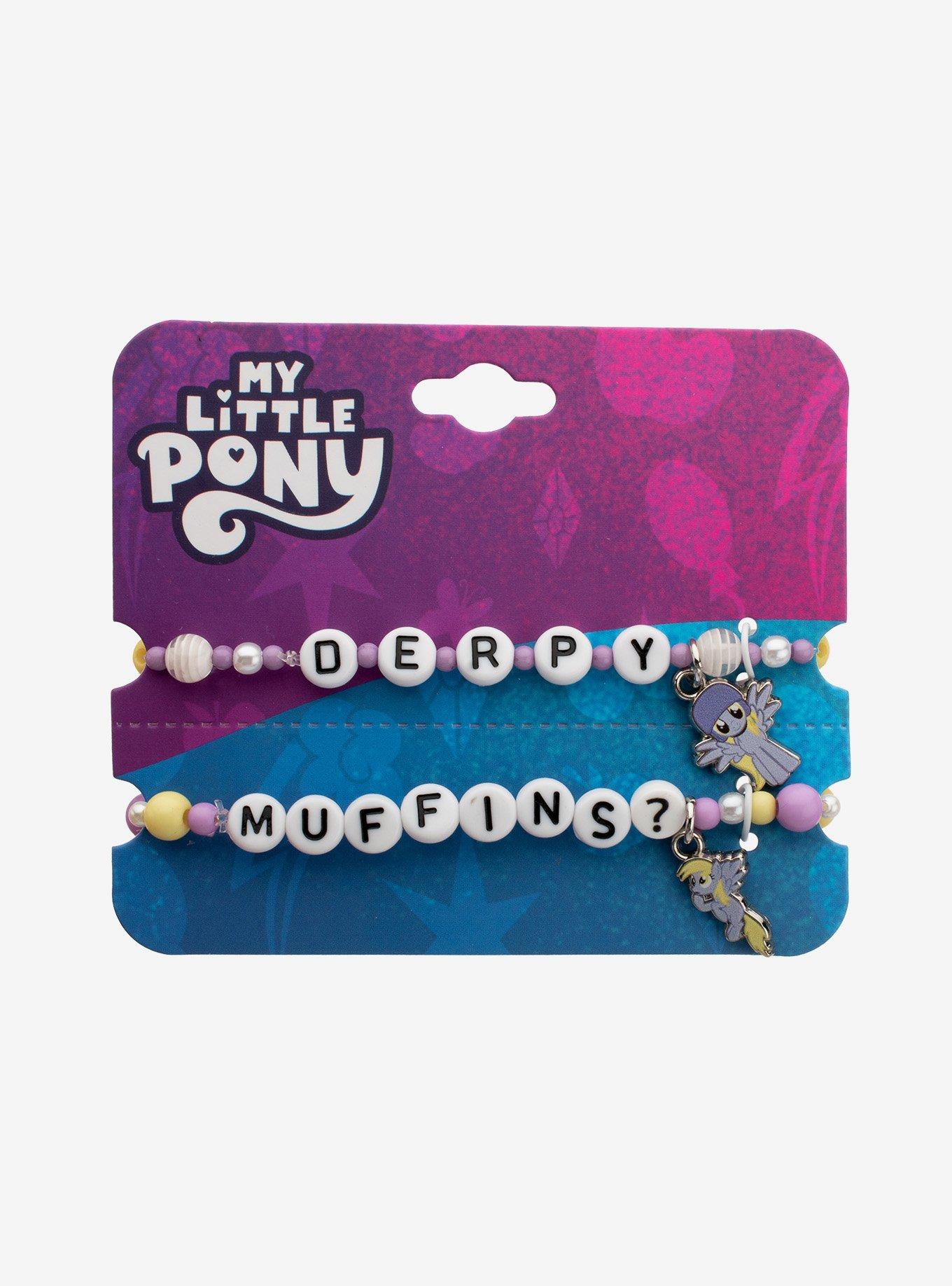 My Little Pony Derpy Muffins Best Friend Bead Bracelet Set, , hi-res