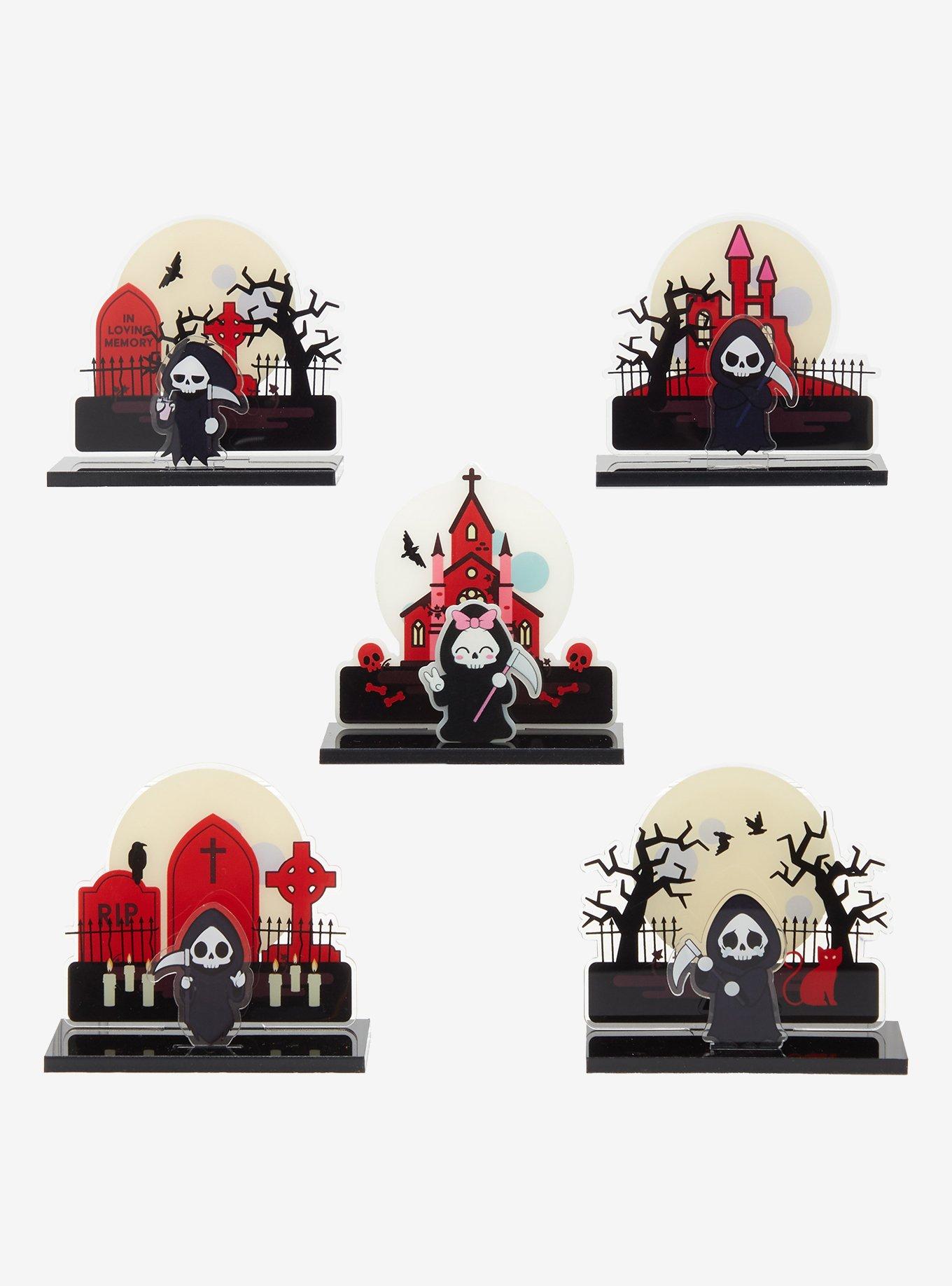 Deadly Cute Reapers Blind Box Acrylic Stand Hot Topic Exclusive, , hi-res