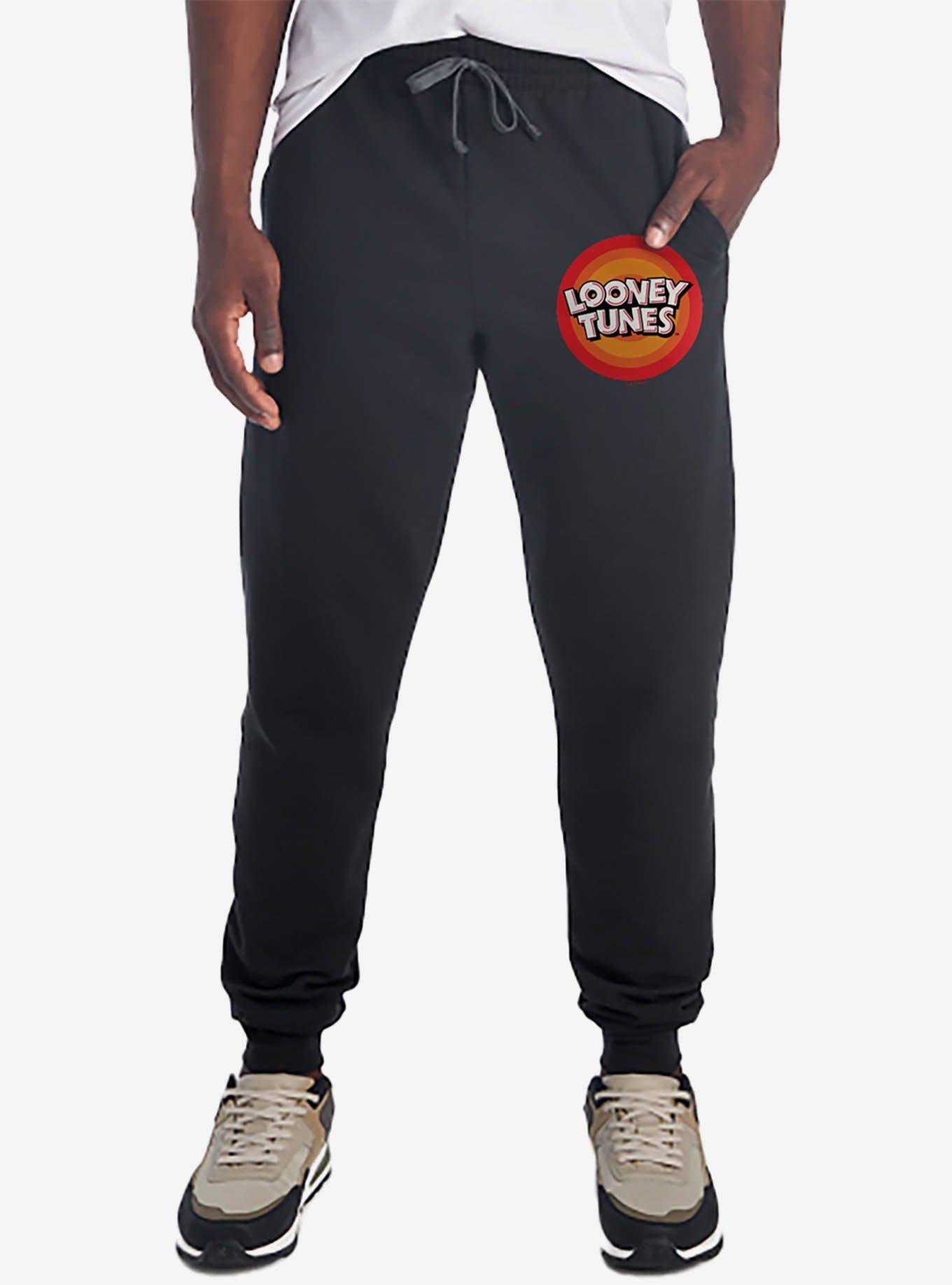Looney Tunes Circle Logo Jogger Sweatpants, , hi-res
