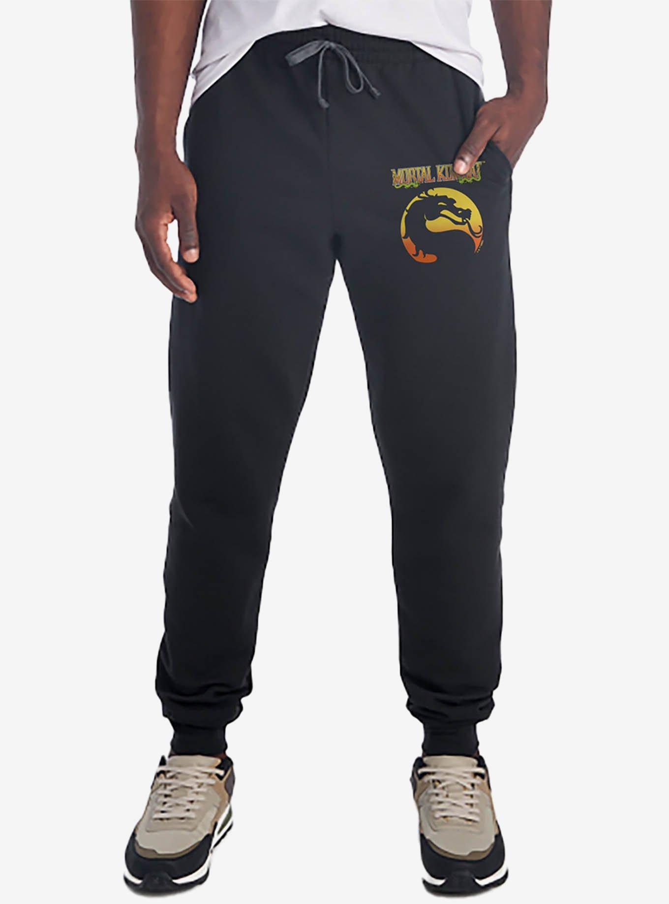 Mortal Kombat Klassic Logo Jogger Sweatpants, , hi-res