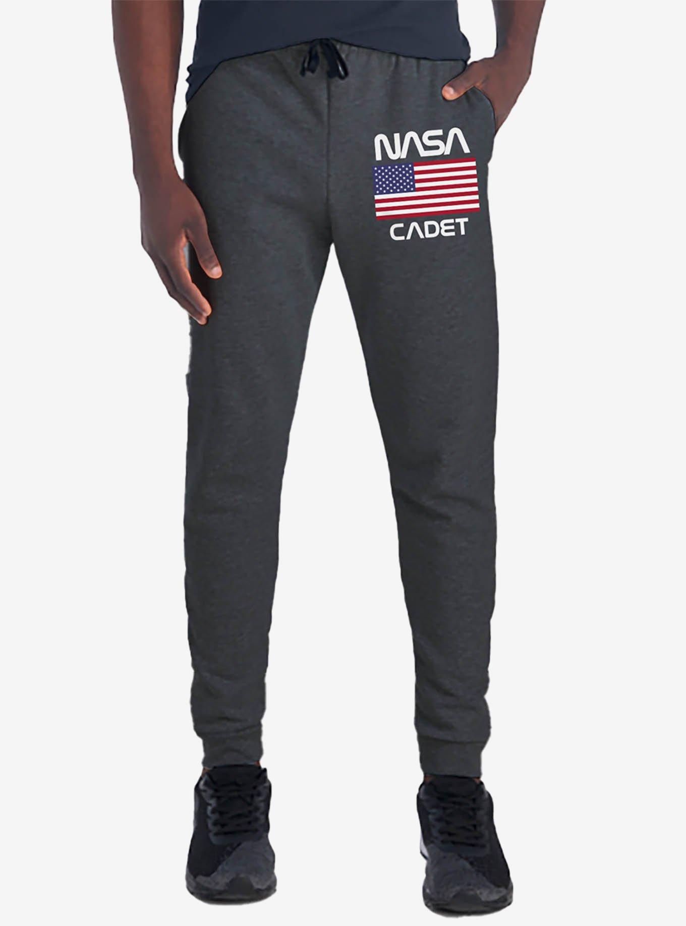NASA Cadet American Flag Jogger Sweatpants, , hi-res