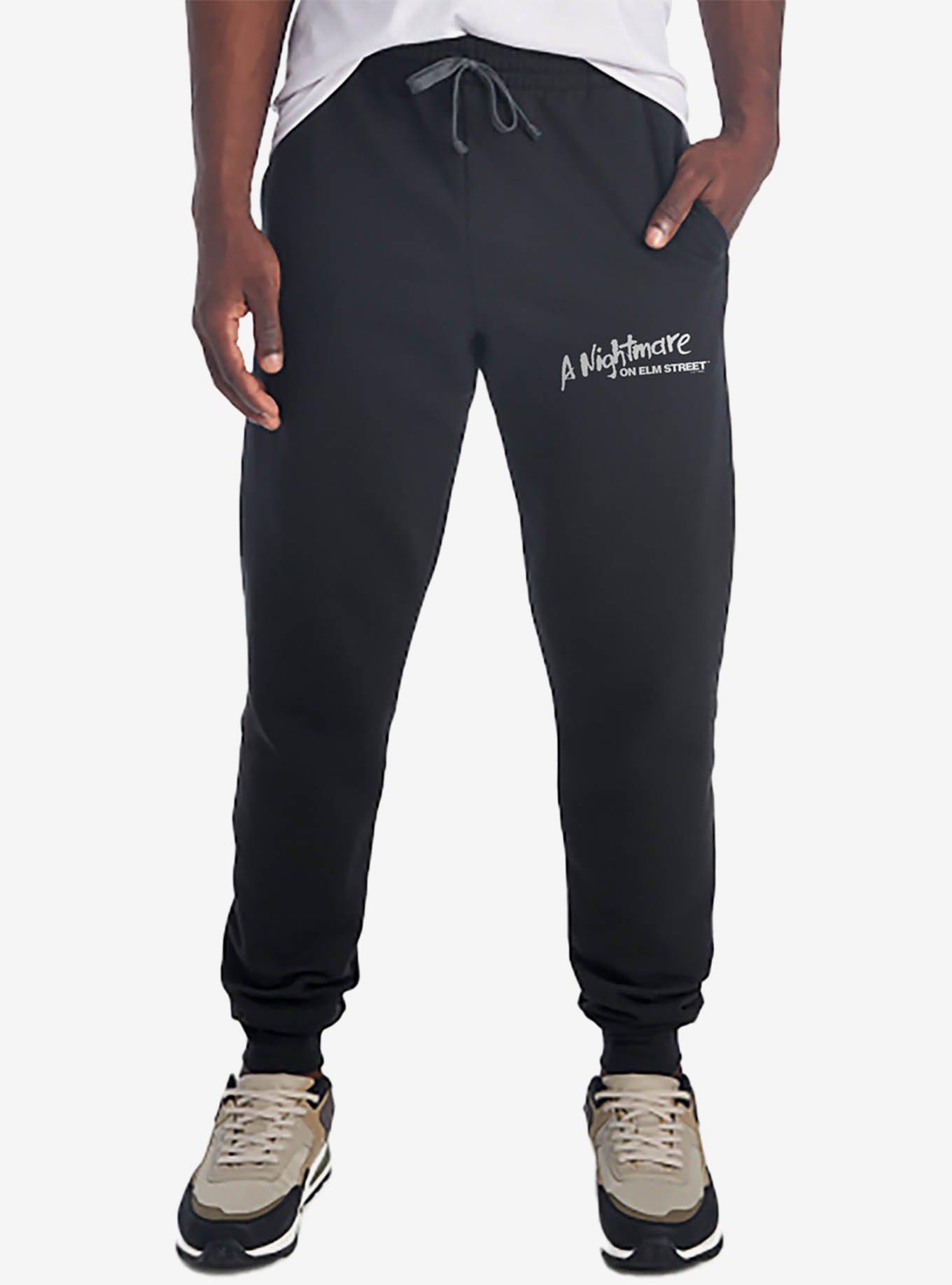 A Nightmare On Elm Street Logo Jogger Sweatpants, , hi-res