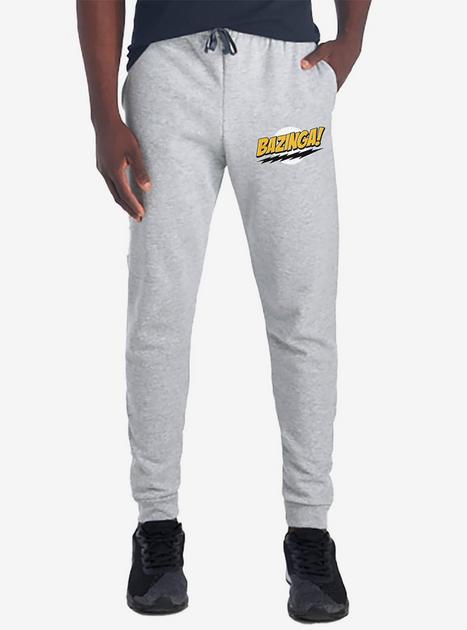 Big Bang Theory Sheldon Bazinga Jogger Sweatpants | BoxLunch