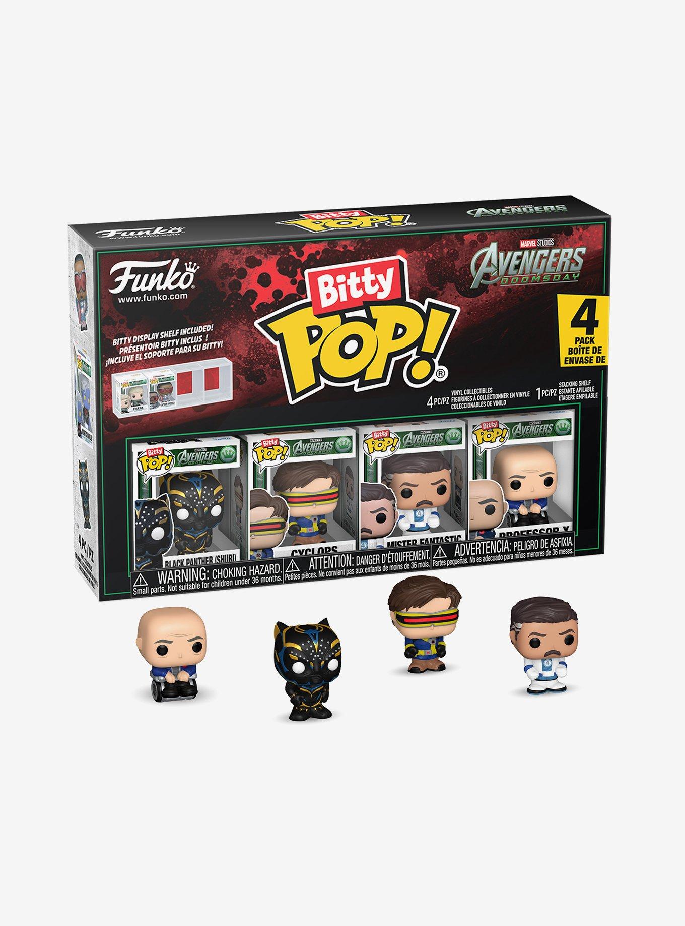 Funko Bitty Pop! Marvel Avengers: Doomsday Black Panther and Friends Mini Figure Set