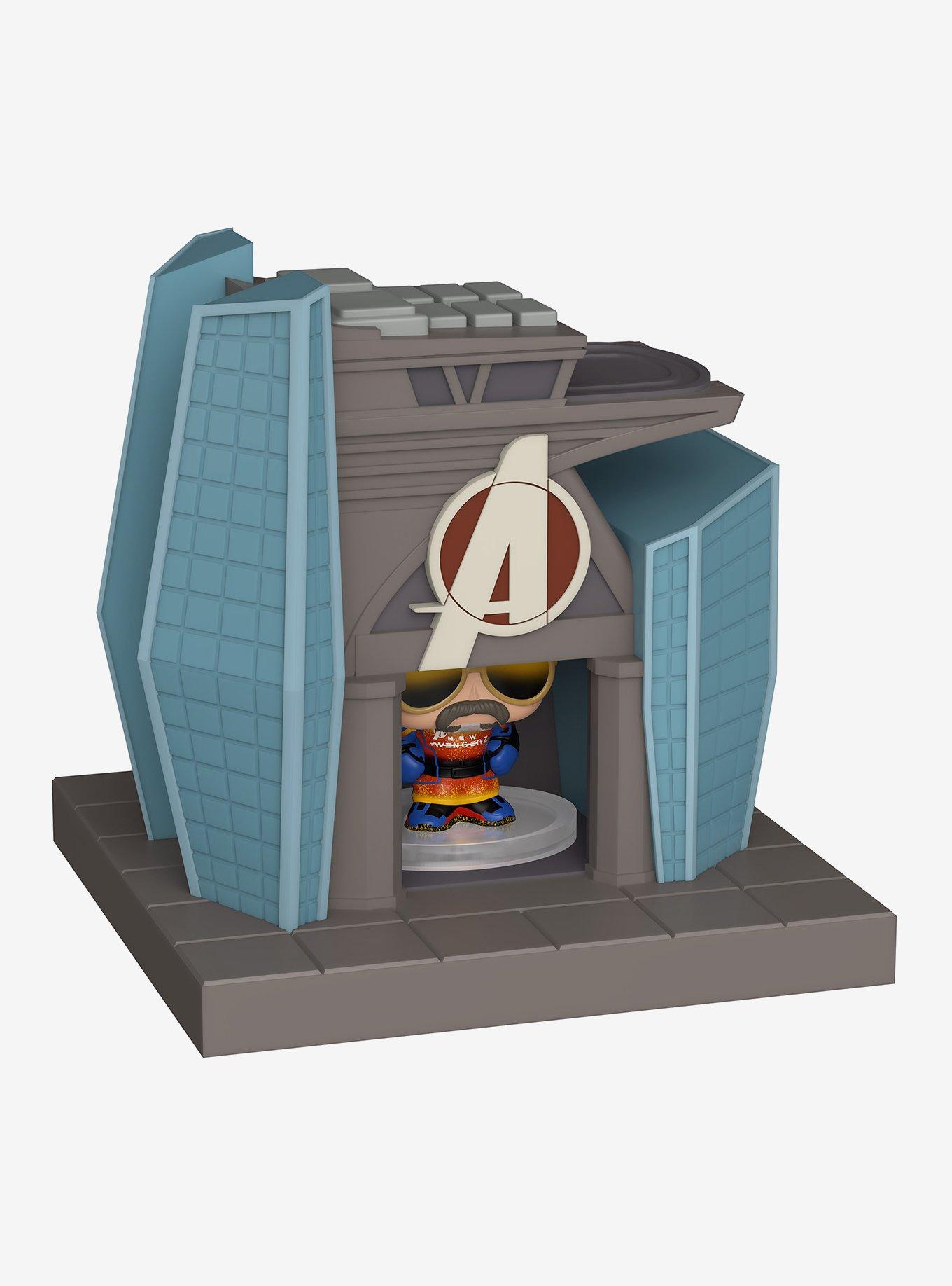 Funko Bitty Pop! Towns Marvel Avengers: Doomsday Red Guardian and Avenges Tower Mini Vinyl Figure Set