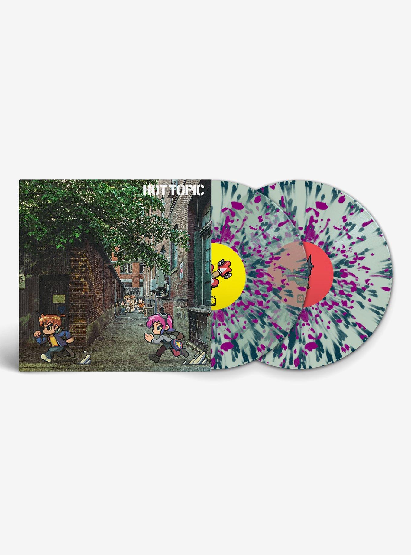 Scott Pilgrim EX Soundtrack (Coke Bottle Clear With Navy & Violet Splatter) Double Vinyl LP Hot Topic Exclusive, , hi-res