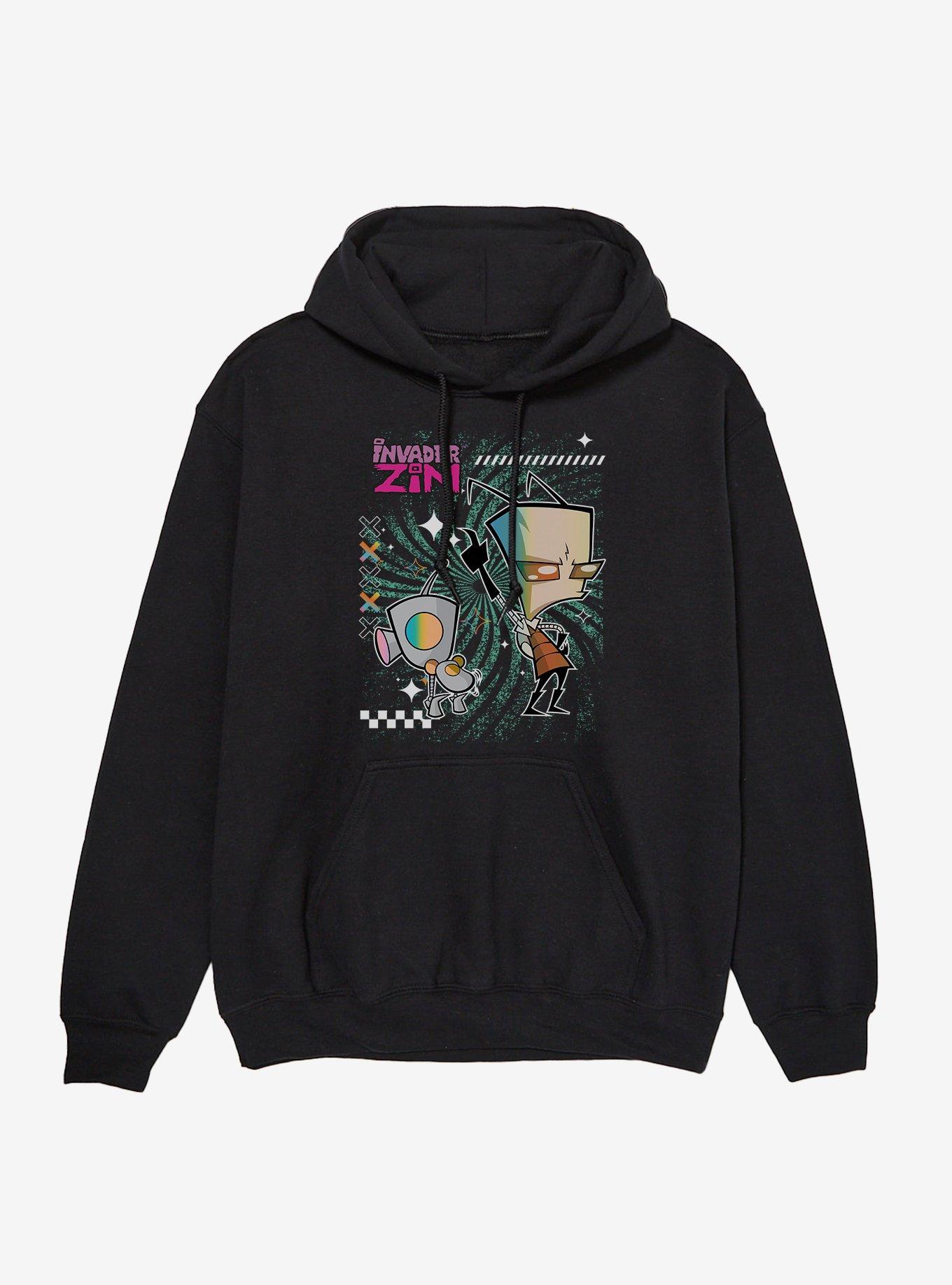 Invader Zim And GIR Dancing Hoodie, , hi-res